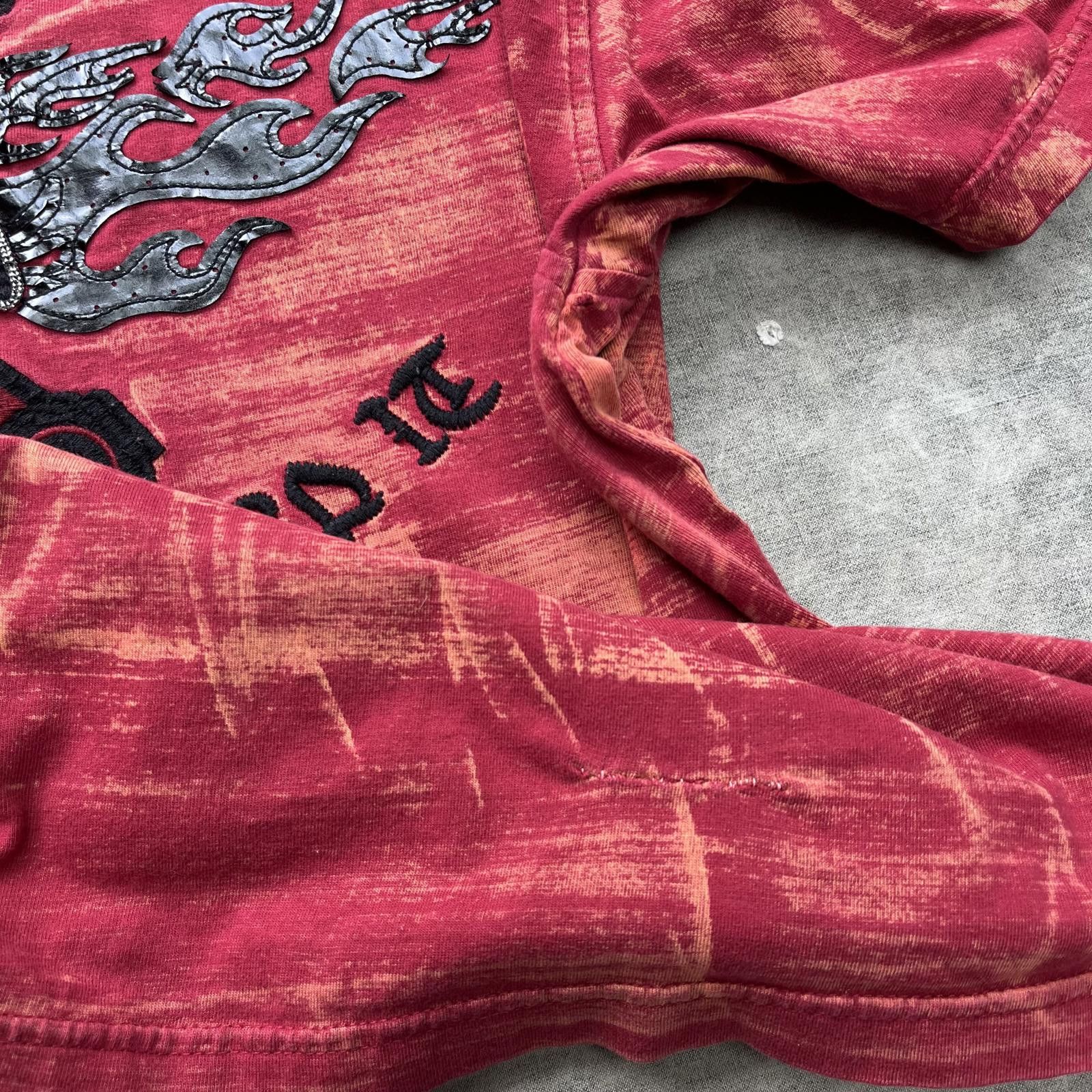 Vintage Vintage Y2K Embroidered Affliction Grunge Motorcycle Shirt Size US L / EU 52-54 / 3 - 6 Thumbnail