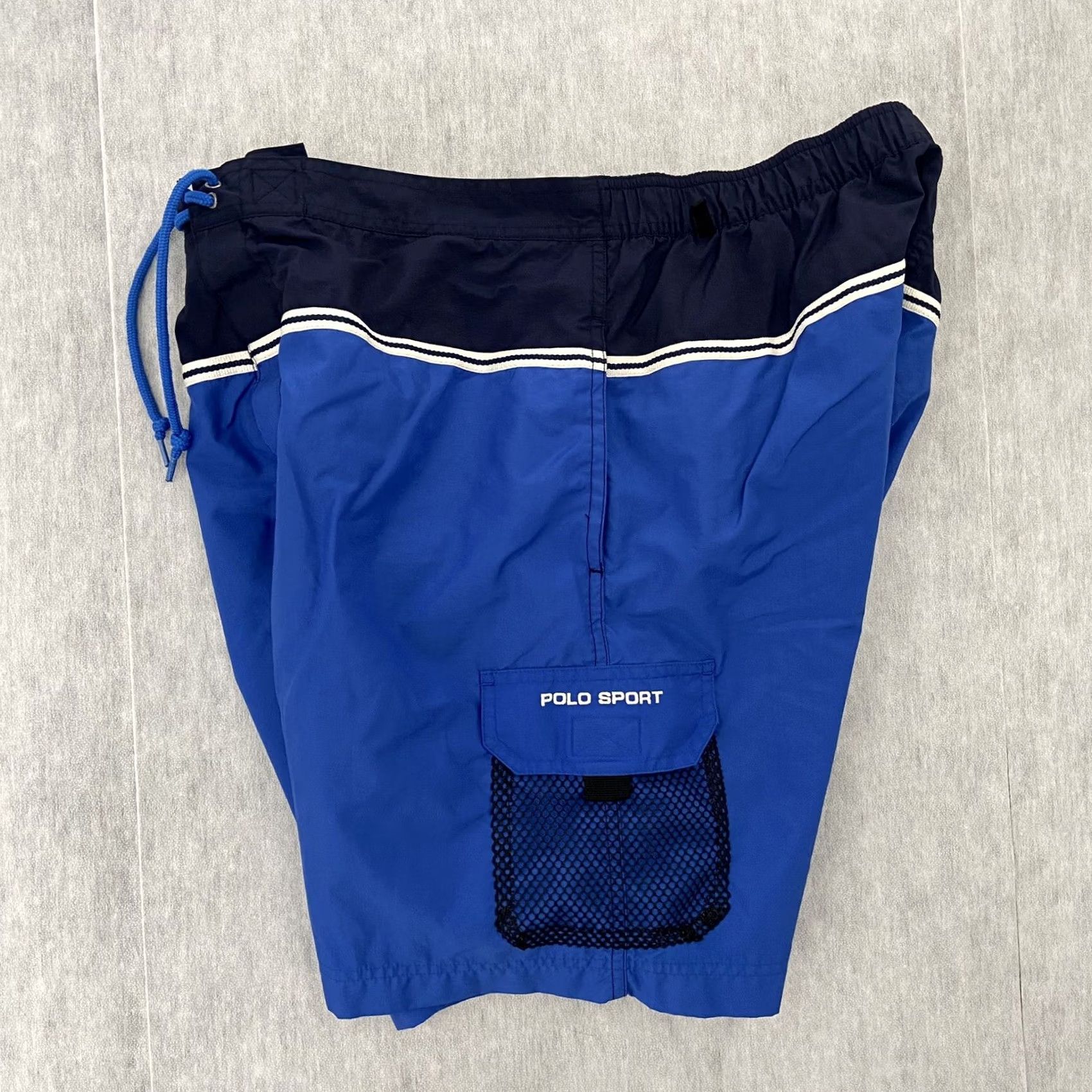 Vintage VINTAGE Polo Sport Ralph Lauren Blue Board Swim Trunks Shorts Adult XL Size US XL / EU 56 / 4 - 3 Thumbnail