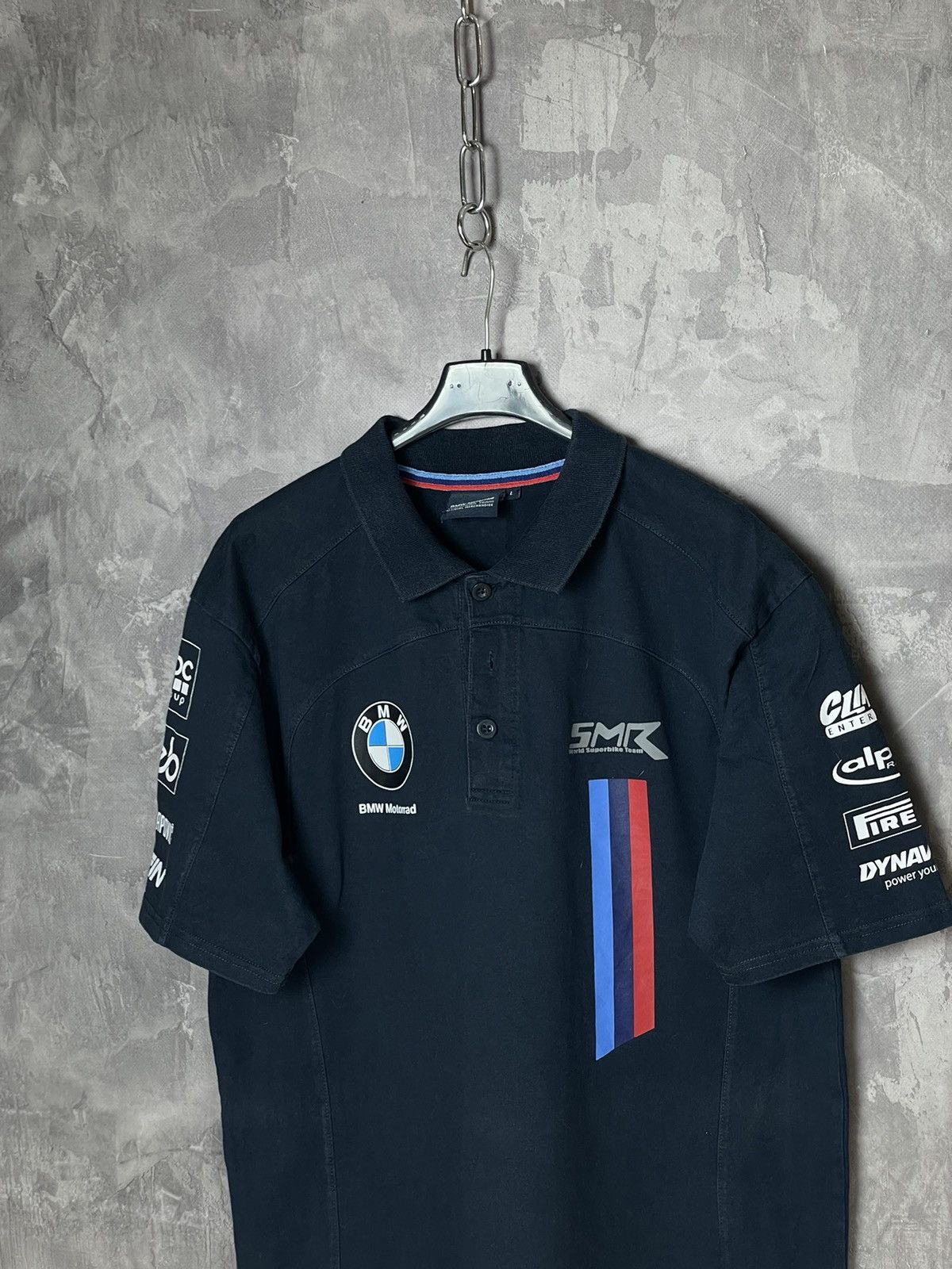 BMW × Vintage Vintage Racing BMW Tyco T-Shirt Polo Formula Uno Size US L / EU 52-54 / 3 - 7 Thumbnail