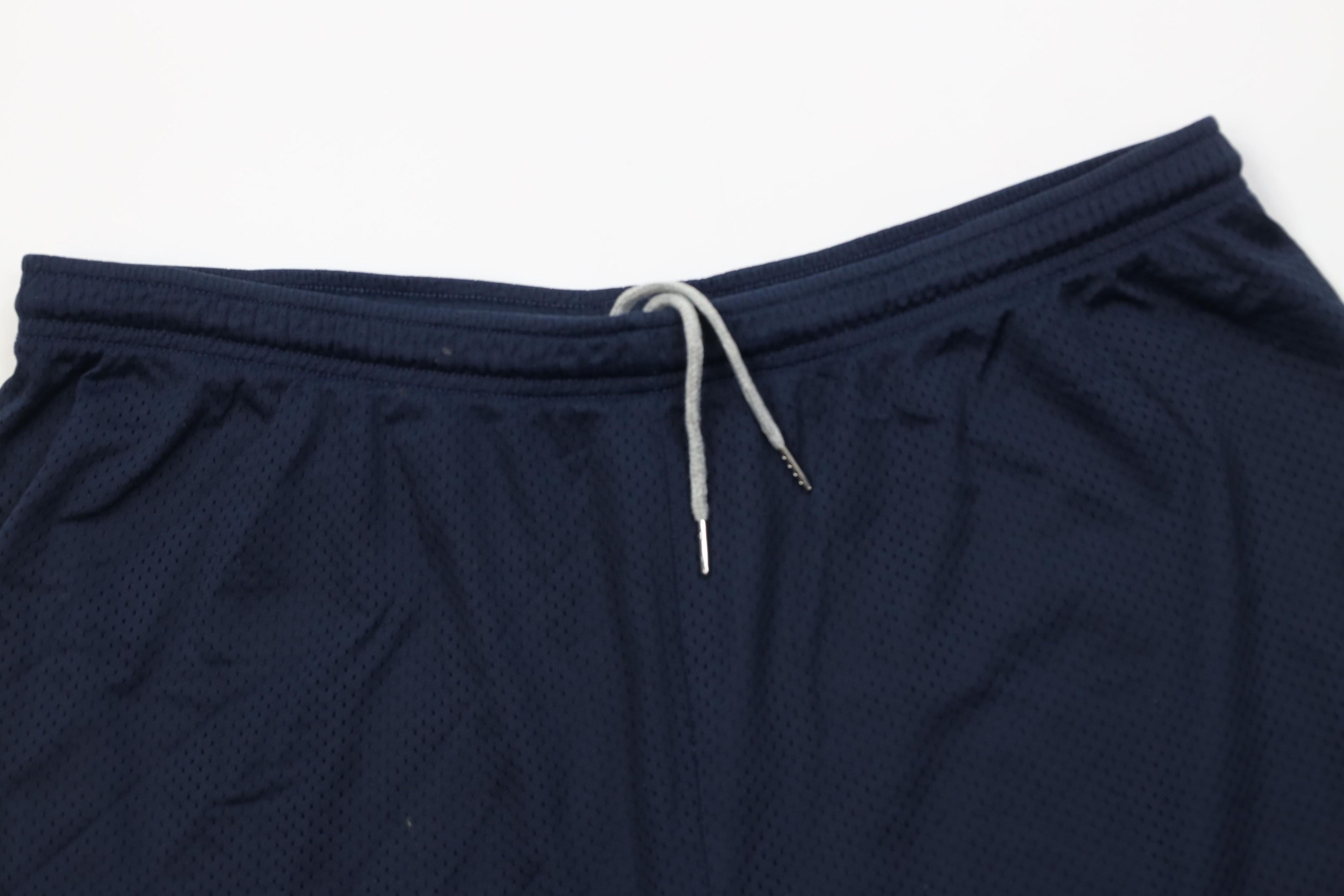 Reebok Vintage 90s Reebok Above Knee Mesh Shorts Blue Nylon USA Size US 36 / EU 52 - 2 Thumbnail