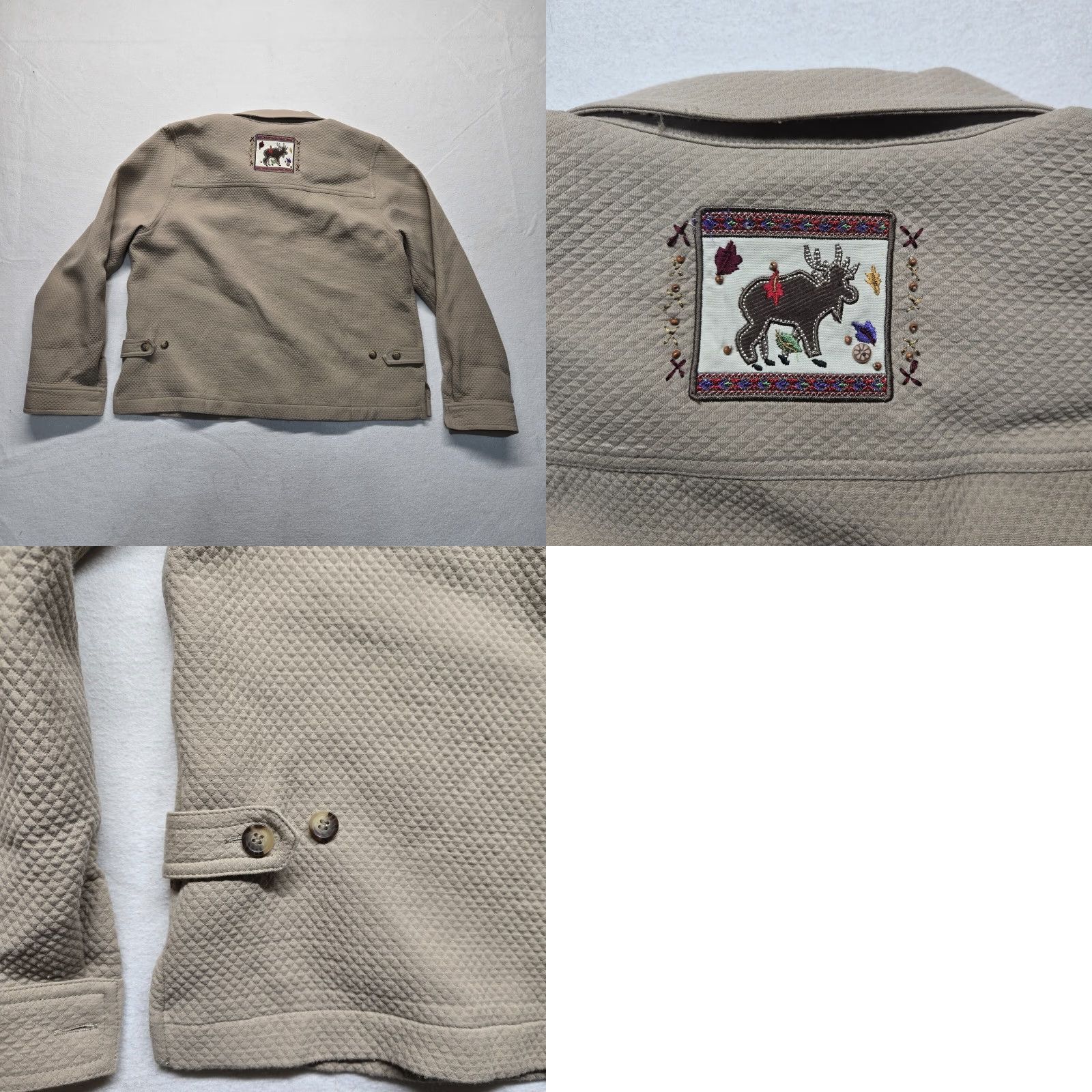 Vintage Christopher & Banks Jacket Adult XL Brown Fall Casual Womens Size XL / US 12-14 / IT 48-50 - 8 Thumbnail