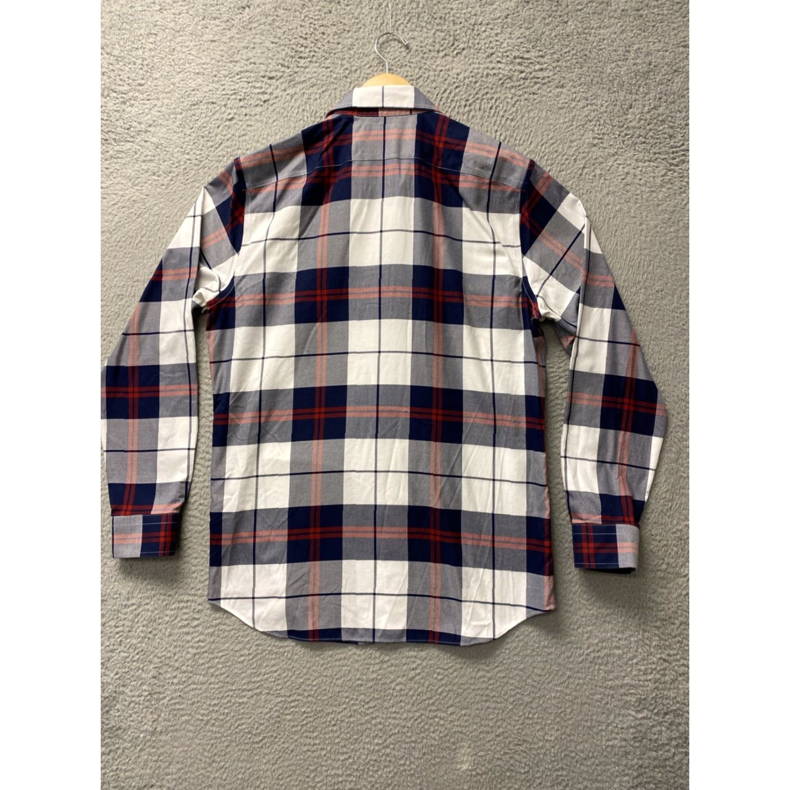 Banana Republic VINTAGE Banana Republic Men's Shirt Long Sleeve Collared Plaid Cotton Casual Workwear 89-62 Size US L / EU 52-54 / 3 - 8 Thumbnail
