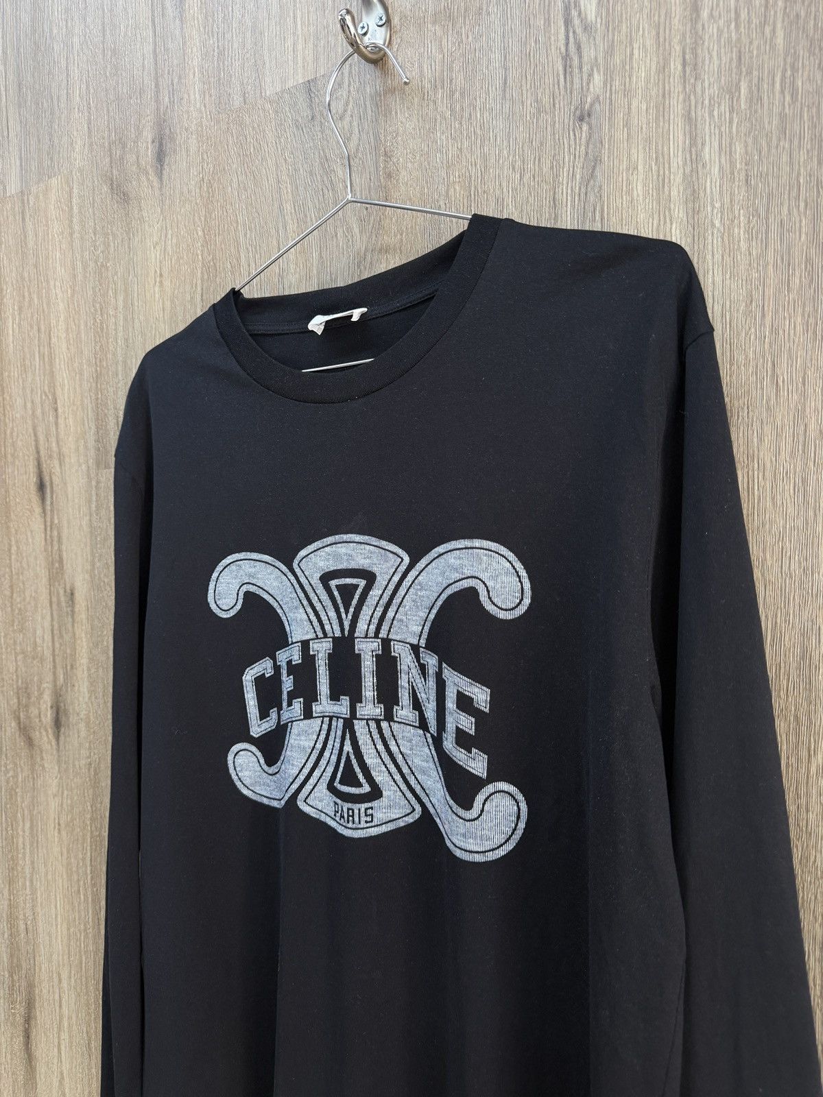 Celine Celine Black Long Sleeve Size US S / EU 44-46 / 1 - 3 Thumbnail
