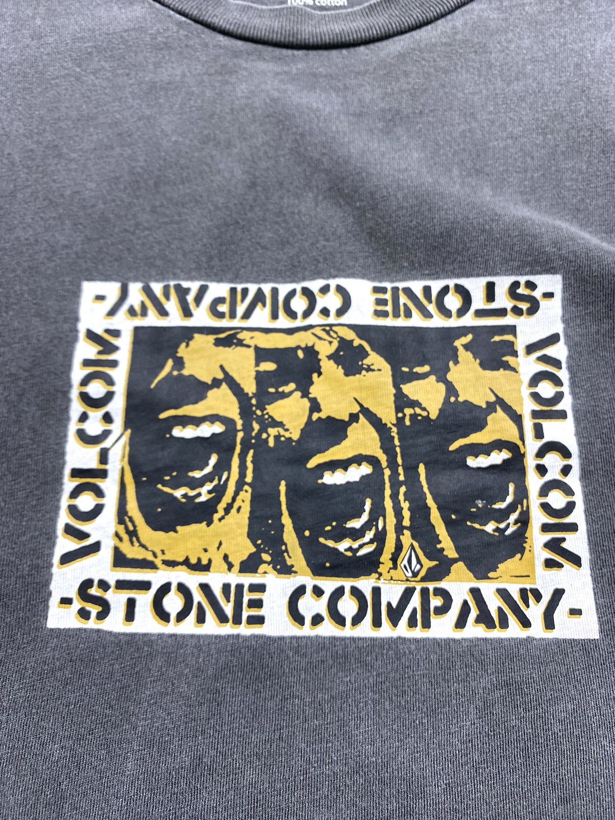 Volcom Vntg Volcom Stone Company Washed Longsleeve Tee Surf Style Size US M / EU 48-50 / 2 - 5 Thumbnail