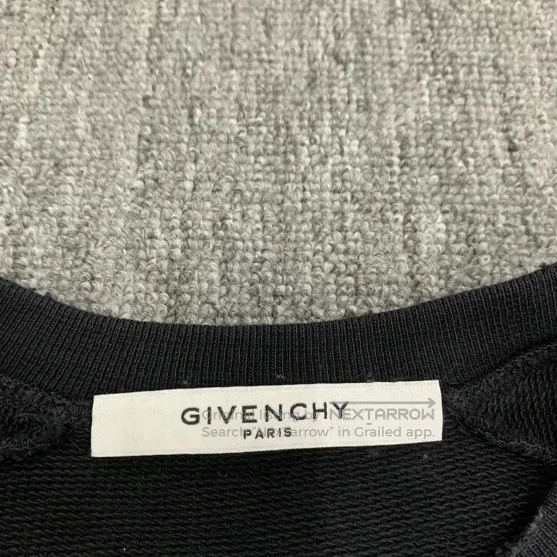 Givenchy Givenchy Black Lightning Letter Long Sleeve Hoodie (XS Siz Size US XS / EU 42 / 0 - 6 Thumbnail