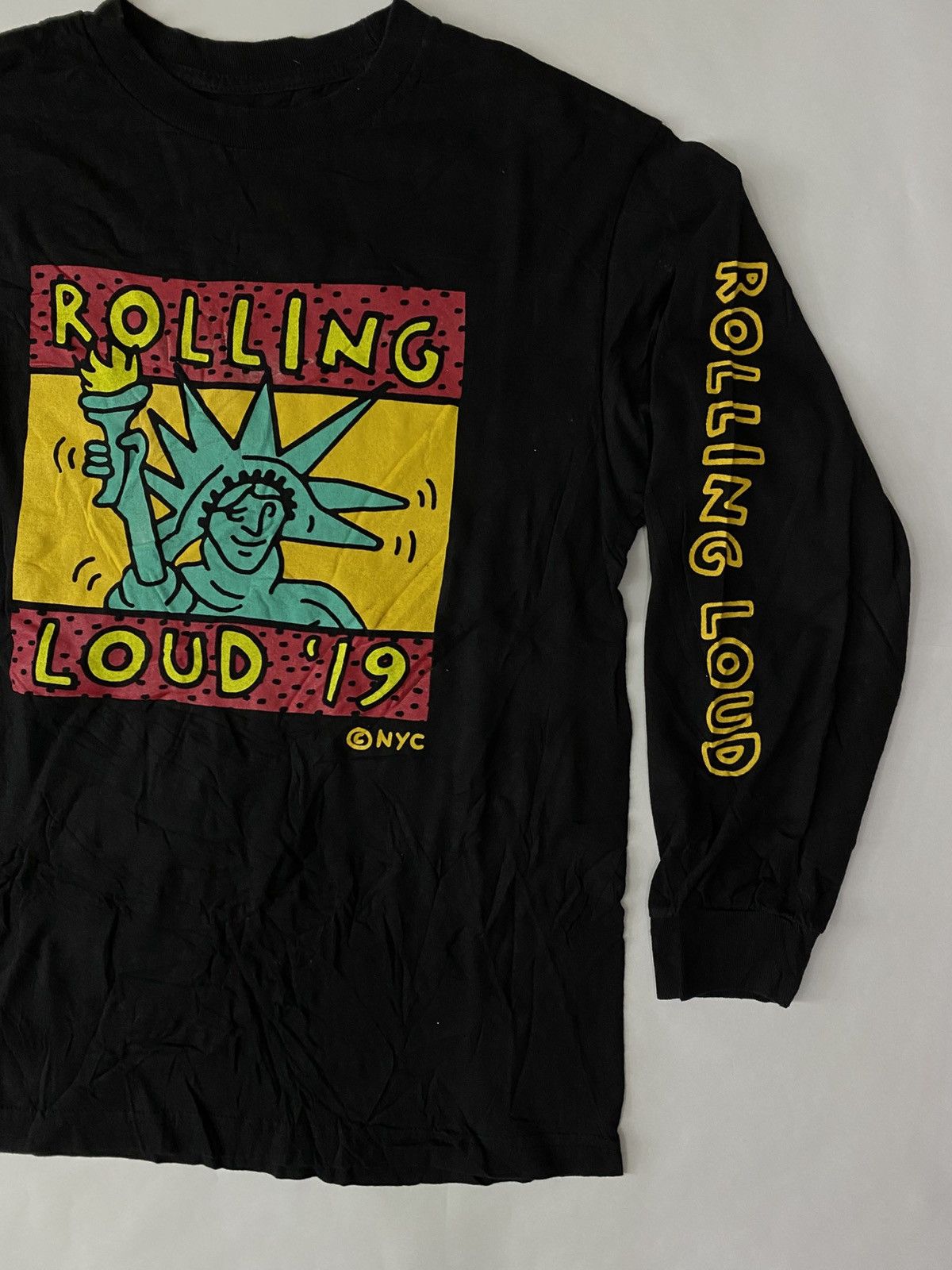 Band Tees × Rolling Loud ROLLING LOUD 2019 TEE. Size US M / EU 48-50 / 2 - 3 Thumbnail