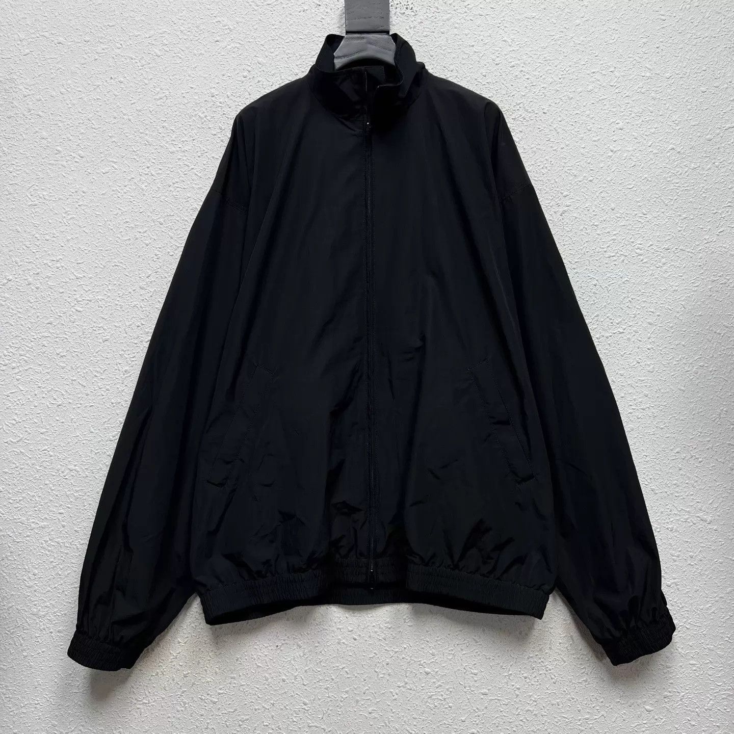 Balenciaga Balenciaga Black Yellow Tape Logo Track Jacket M Size M / US 6-8 / IT 42-44 - 1 Thumbnail