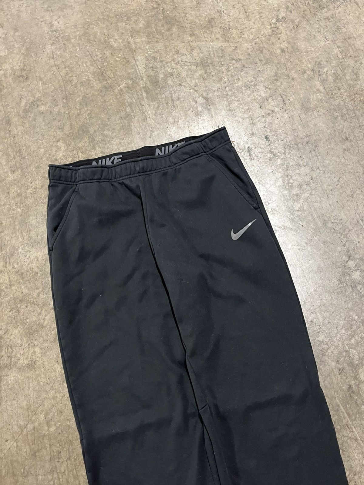 Nike × Vintage Nike baggy fit dri fit sweatpants streetwear hype athletic Size US 32 / EU 48 - 2 Thumbnail