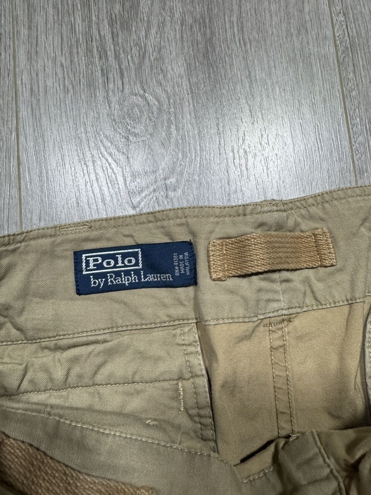 Polo Ralph Lauren S521 Military Cargo Pants tag Size 35 x 30
