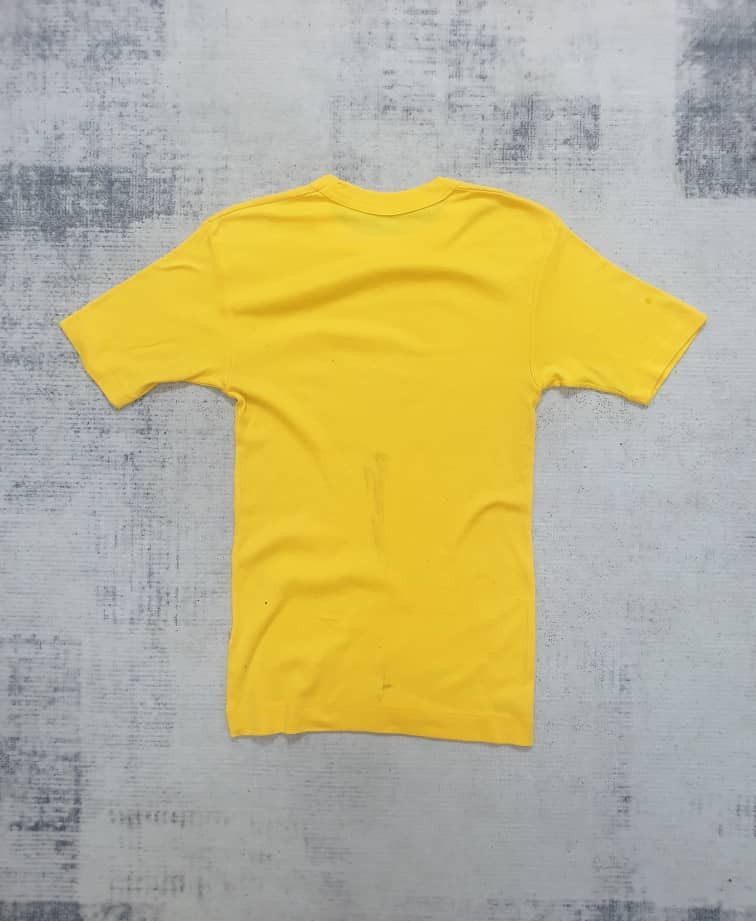 Japanese Brand Vintage BVD Yellow Colour Shirt Size US XXS / EU 40 - 6 Thumbnail