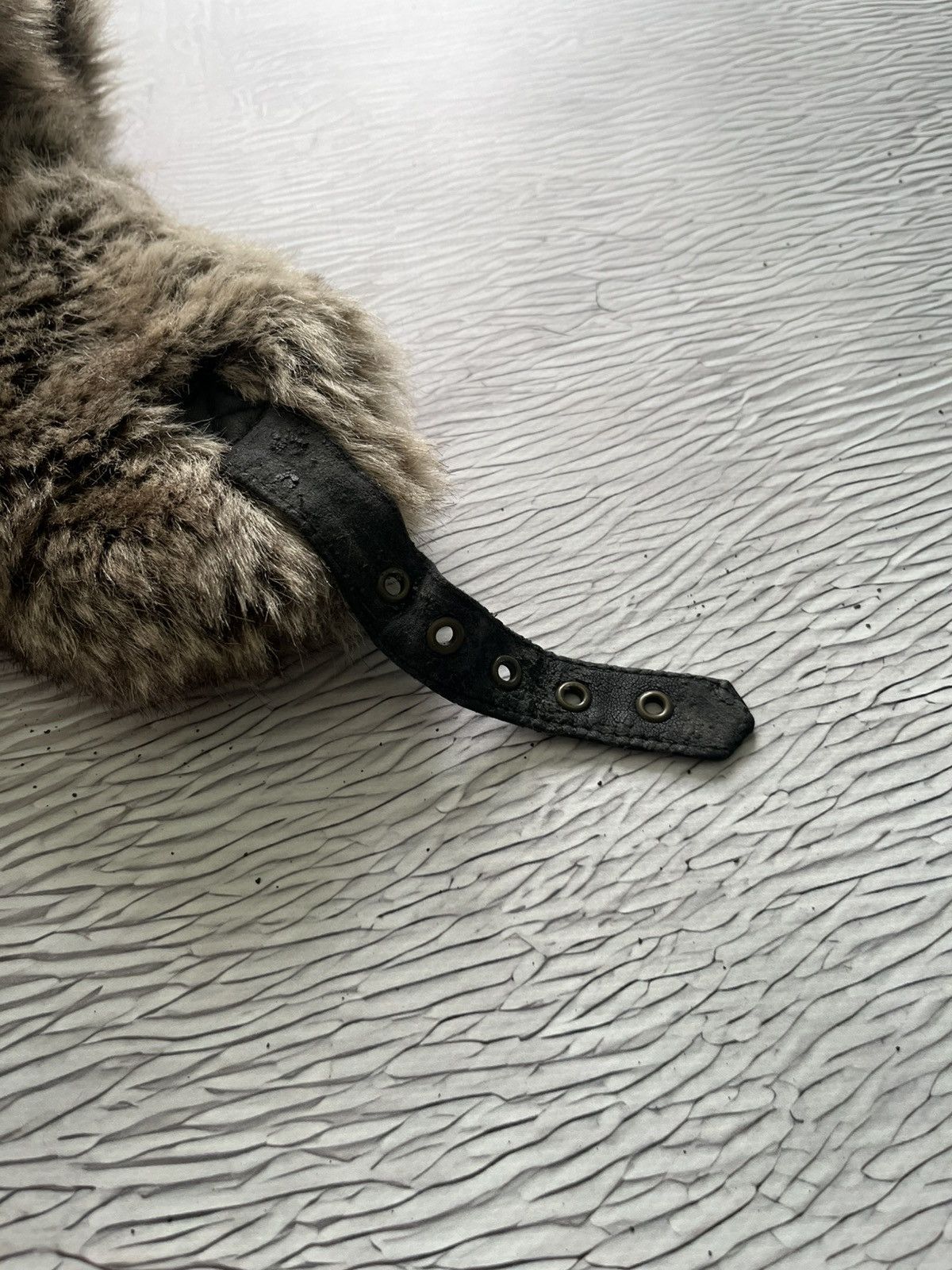 Hysteric Glamour Y2K Faux Fur Ushanka Vintage Fuzzy Warm Trapper Hat Size ONE SIZE - 4 Thumbnail