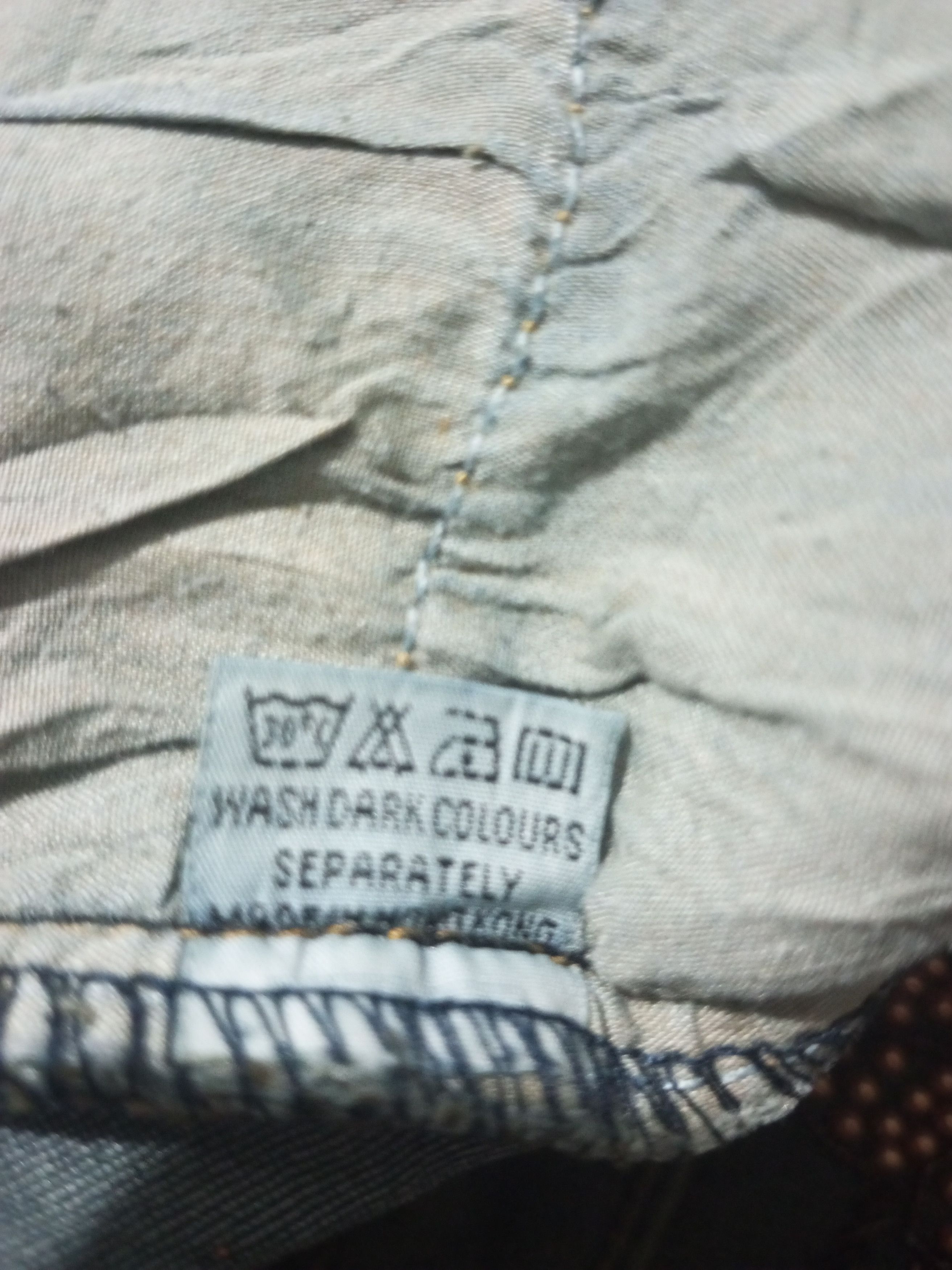 Vintage 2000's Flare Wide Rusty Denim flowers bootcut G.JON Size 28" / US 6 / IT 42 - 9 Thumbnail