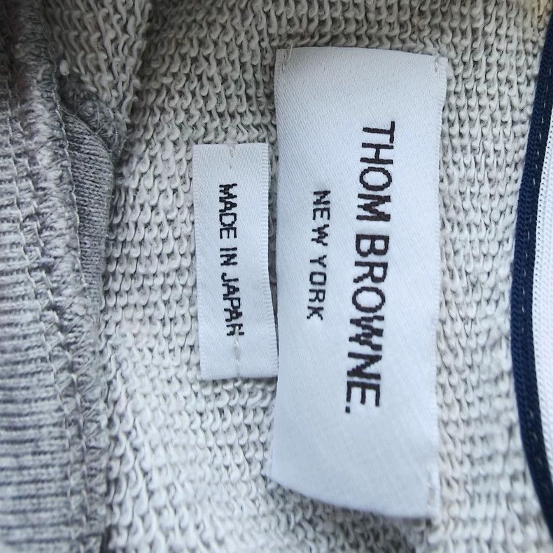 Thom Browne Thom Browne Classic side-closure hoodie Size US XS / EU 42 / 0 - 4 Thumbnail