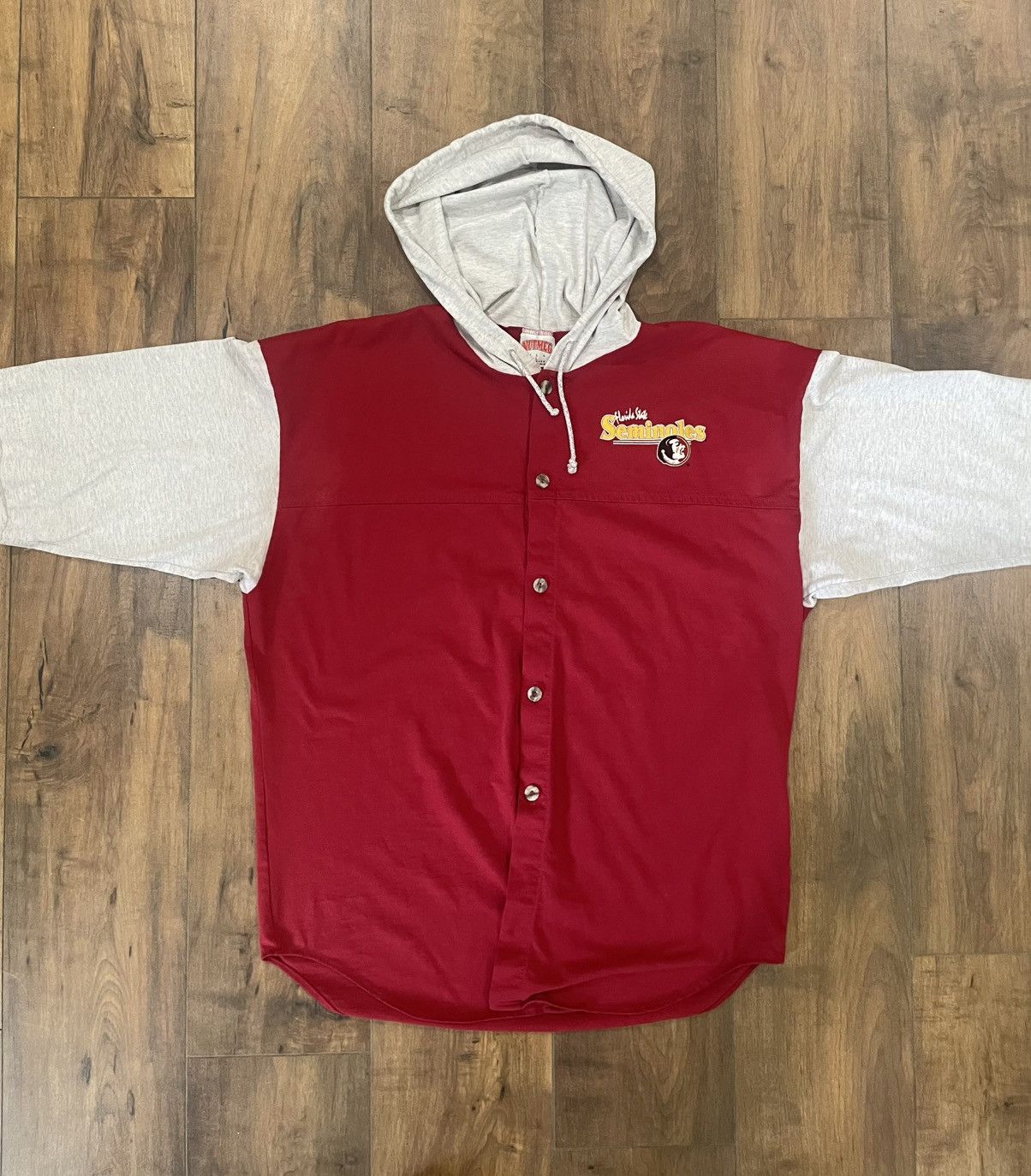 Nutmeg 90s Florida State University Nutmeg Baseball Tee Size US L / EU 52-54 / 3 - 1 Thumbnail