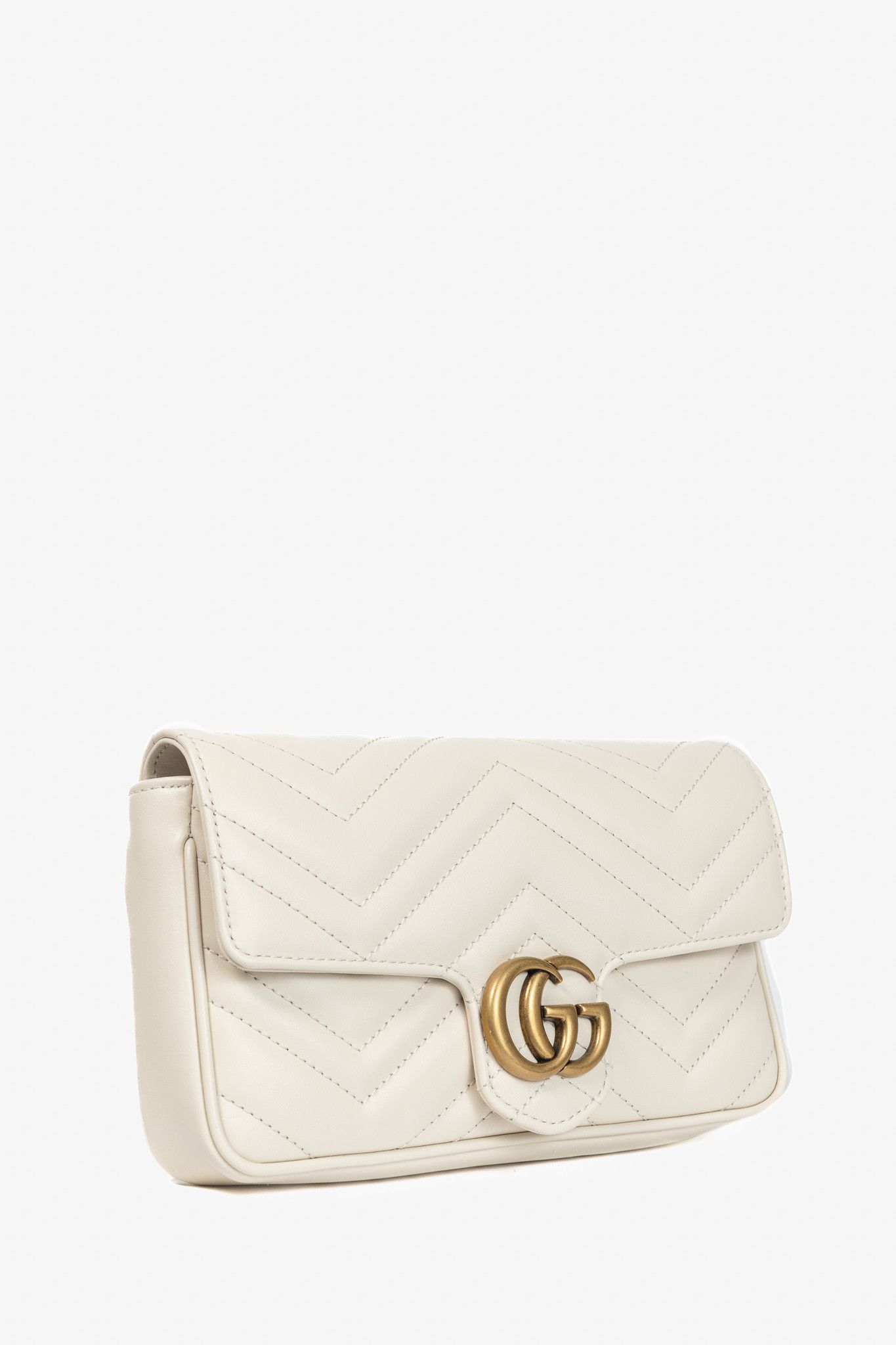 Gucci Gucci GG Marmont Matelasse Chevron Small Shoulder Bag Size ONE SIZE - 2 Thumbnail