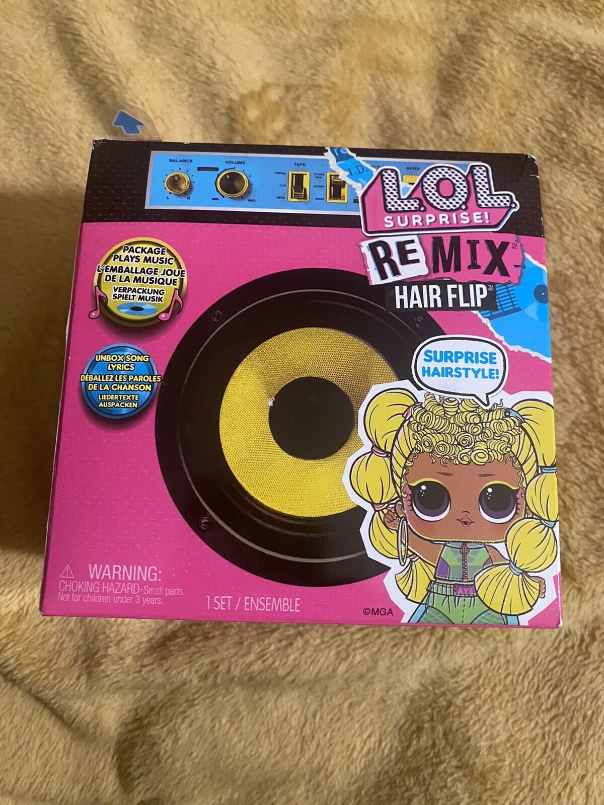 Other LOL Surprise! Remix Hair Flip Dolls w 15 Surprises L.O.L. Size ONE SIZE - 1 Thumbnail
