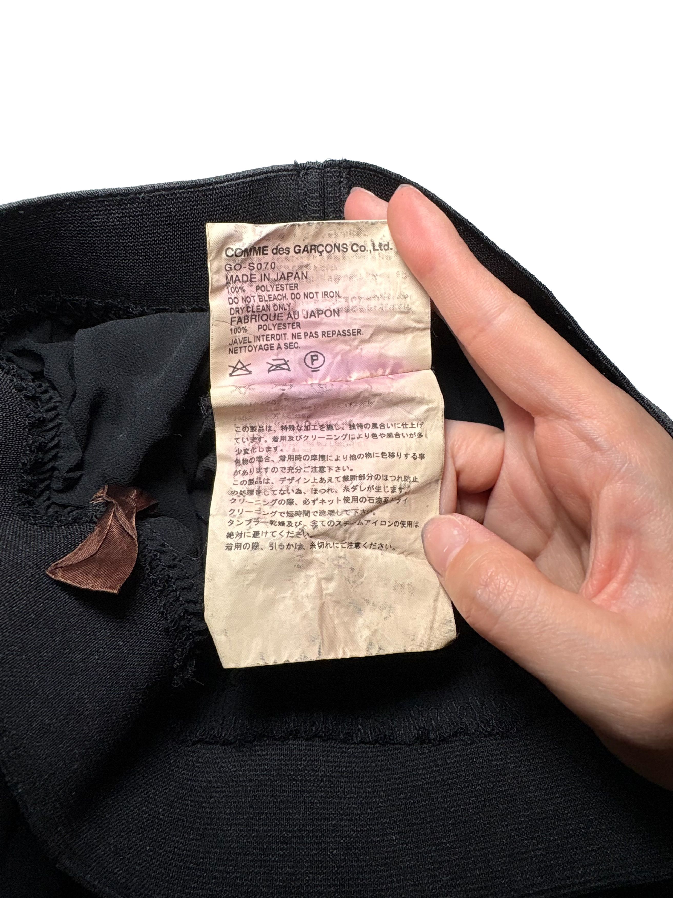 Comme des Garcons Comme des Garcons S/S 2005 Runway Ruffled Midi Skirt Size 28" / US 6 / IT 42 - 6 Thumbnail