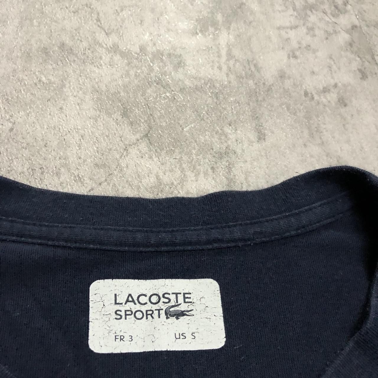 Lacoste Navy Lacoste long sleeve t-shirt Size US S / EU 44-46 / 1 - 3 Thumbnail