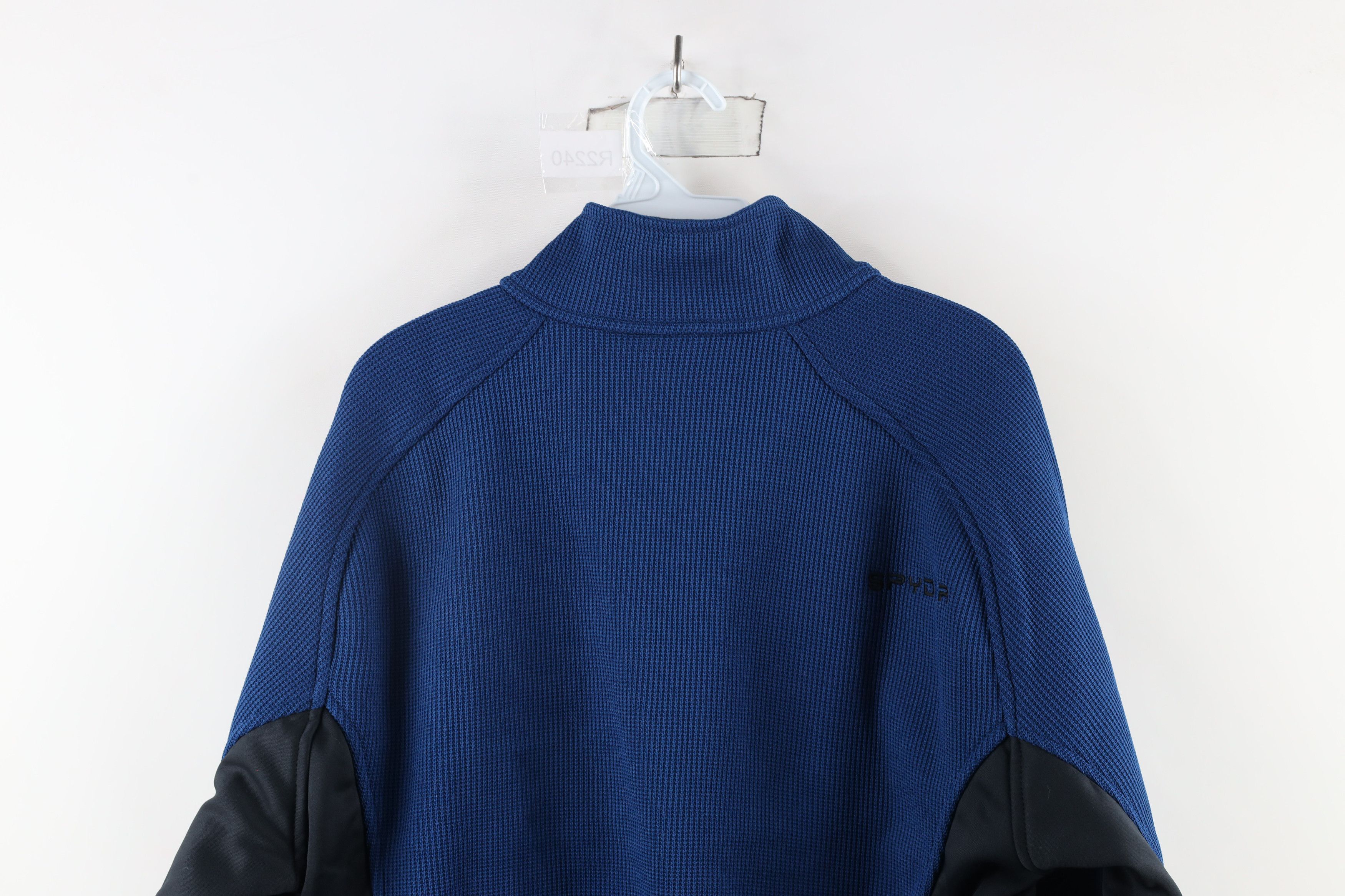 Spyder × Vintage New Spyder Gait Ribbed Knit Half Zip Pullover Sweater Jacket Size US XL / EU 56 / 4 - 12 Thumbnail