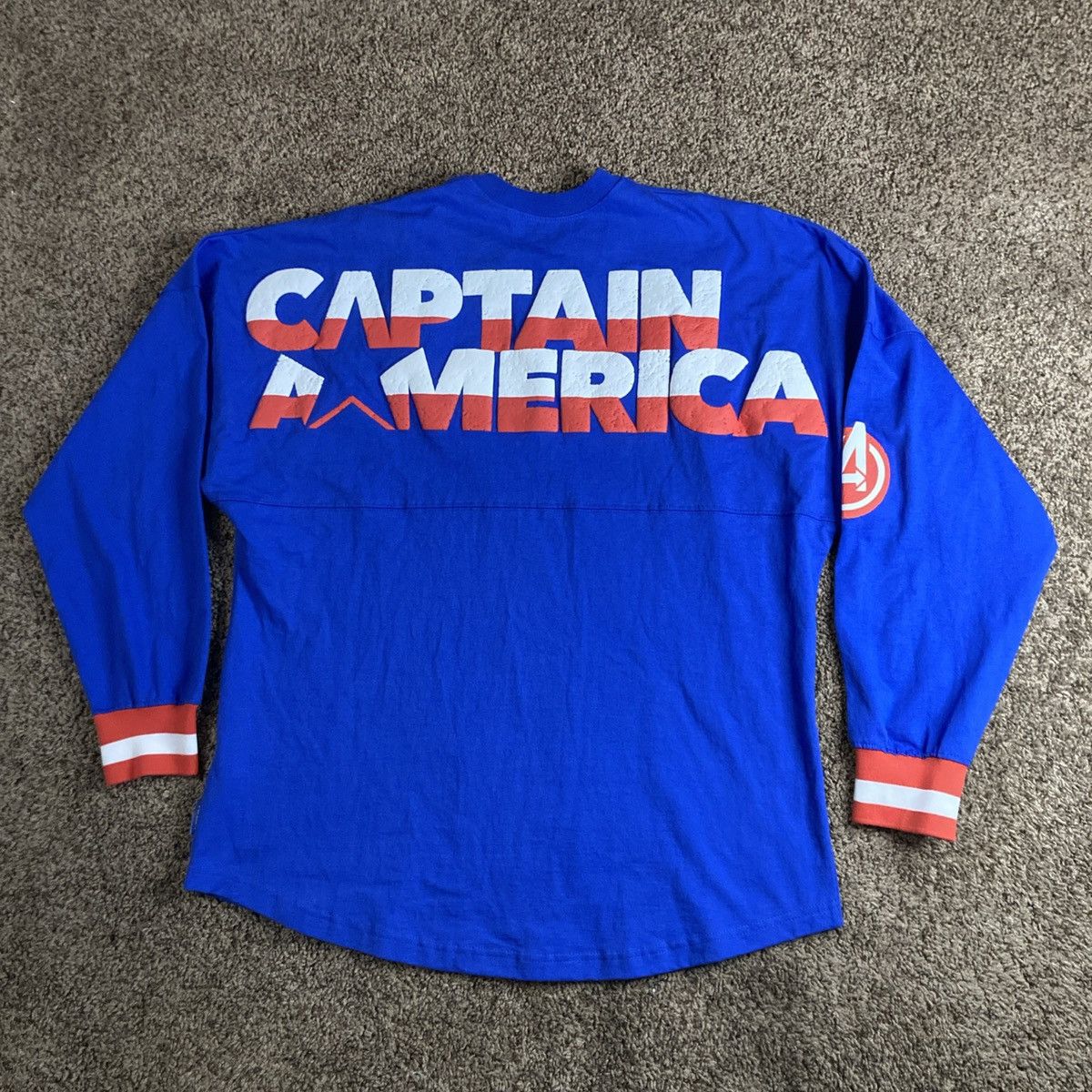 Disney Disney x Marvel Avengers Captain America Spirit Jersey Shirt Size US L / EU 52-54 / 3 - 10 Thumbnail