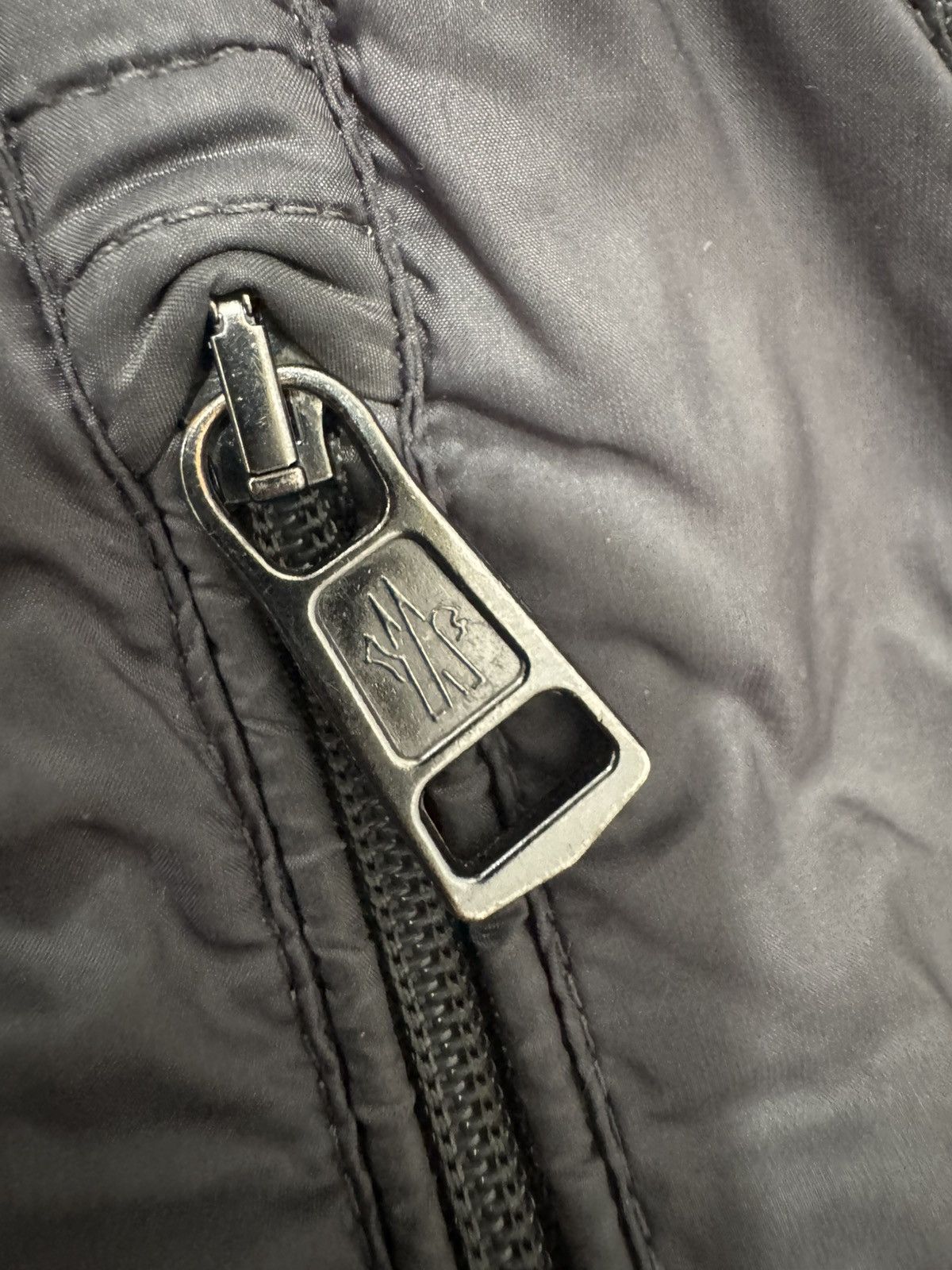 Moncler Moncler Hooded Puffer Jacket – Grey Wool Blend Size US L / EU 52-54 / 3 - 8 Thumbnail