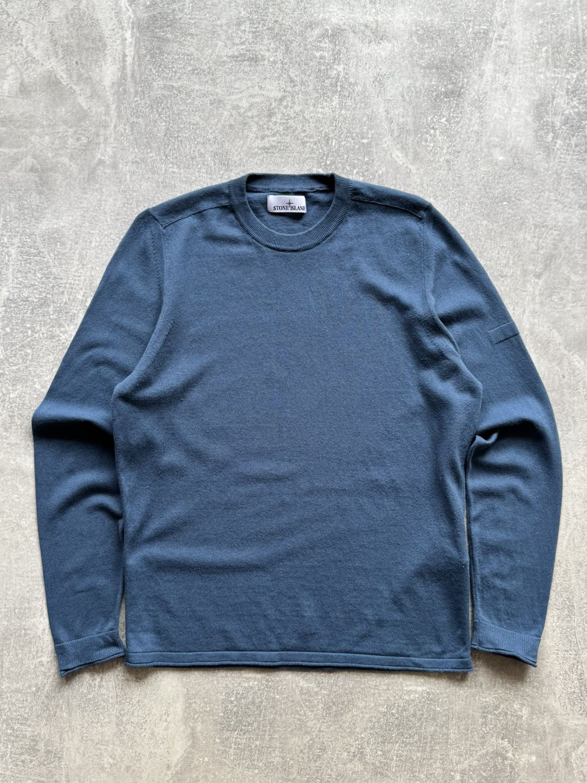 Stone Island Stone Island Blue Long Sleeve Sweatshirt Size US M / EU 48-50 / 2 - 1 Thumbnail