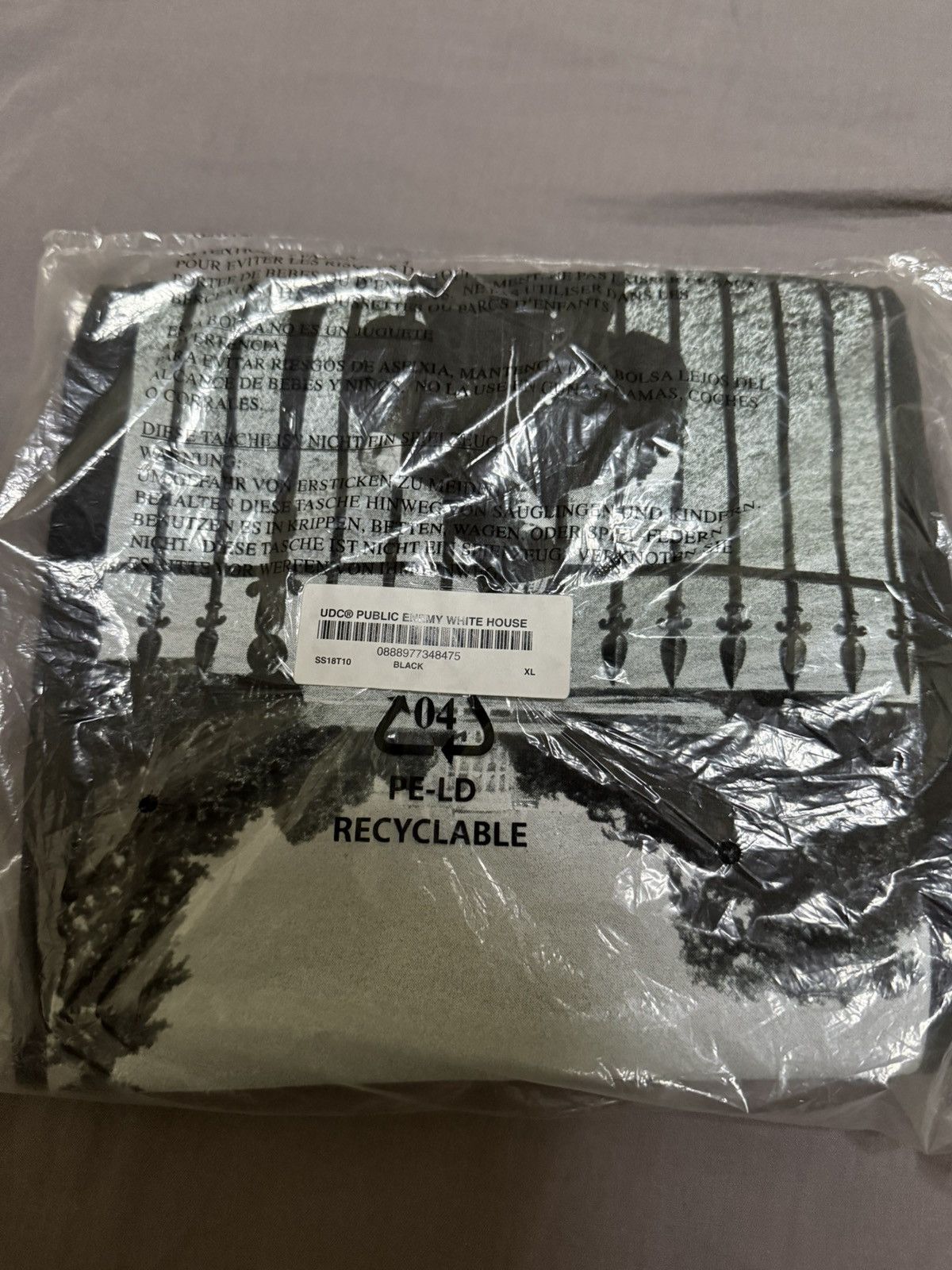 Public Enemy × Supreme × Undercover Supreme undercover public enemy White house tee black xl Size US XL / EU 56 / 4 - 1 Thumbnail