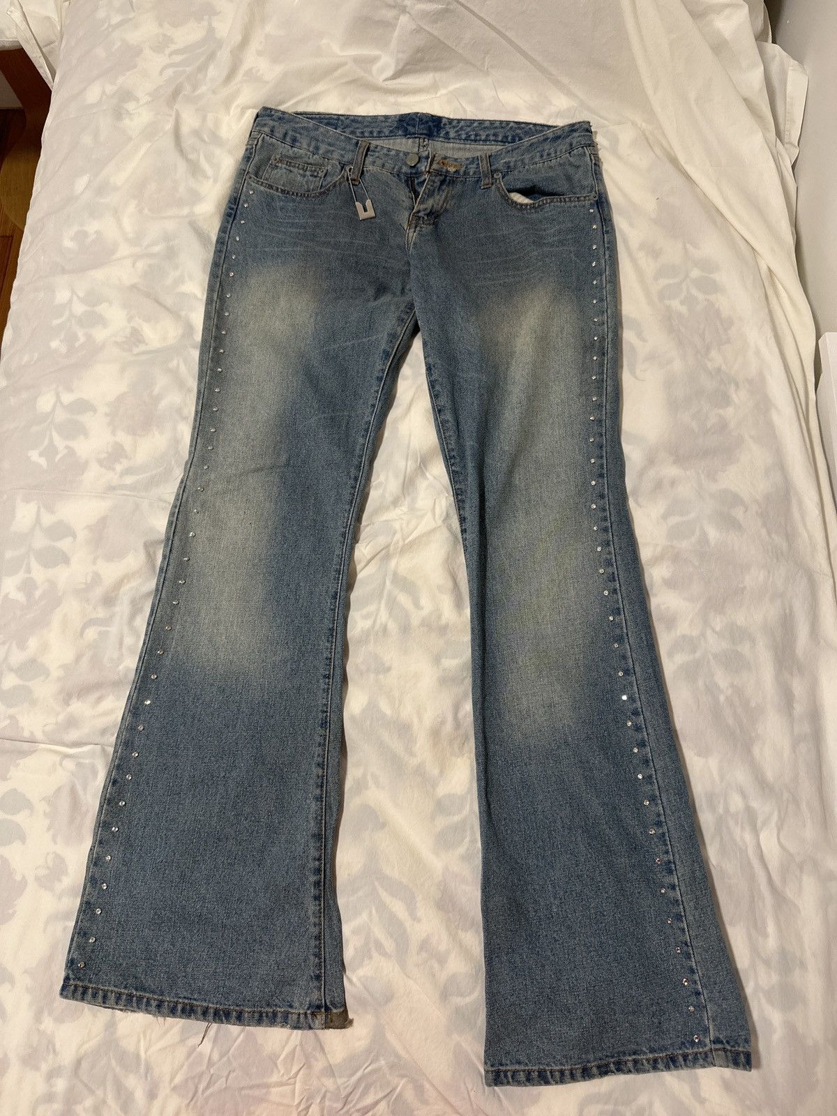 Bowery × Designer Dakar New York Studded Denim Size US 32 / EU 48 - 1 Thumbnail