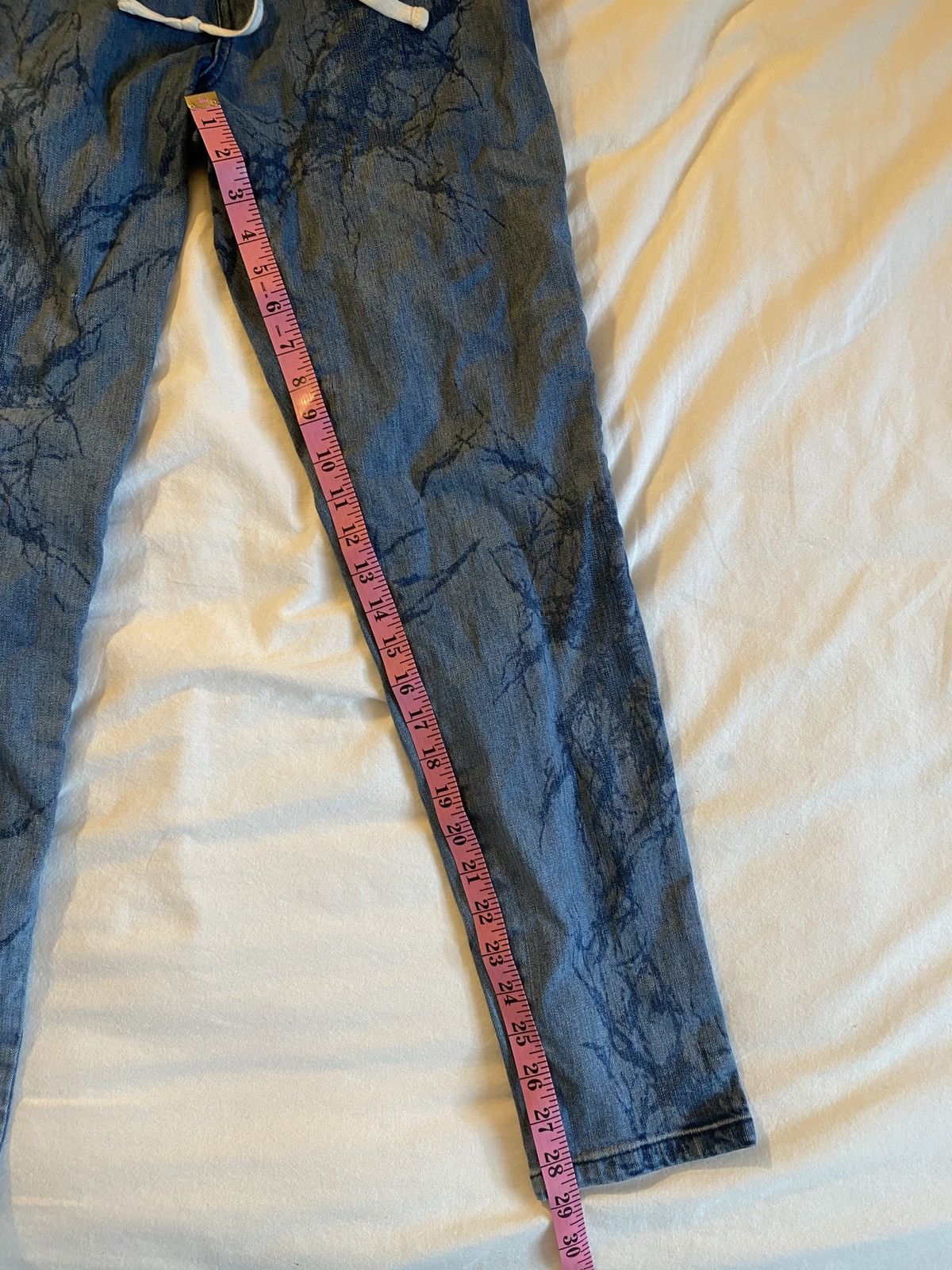 Zanerobe Zanerobe Marbled Denim Jeans Size US 30 / EU 46 - 6 Thumbnail