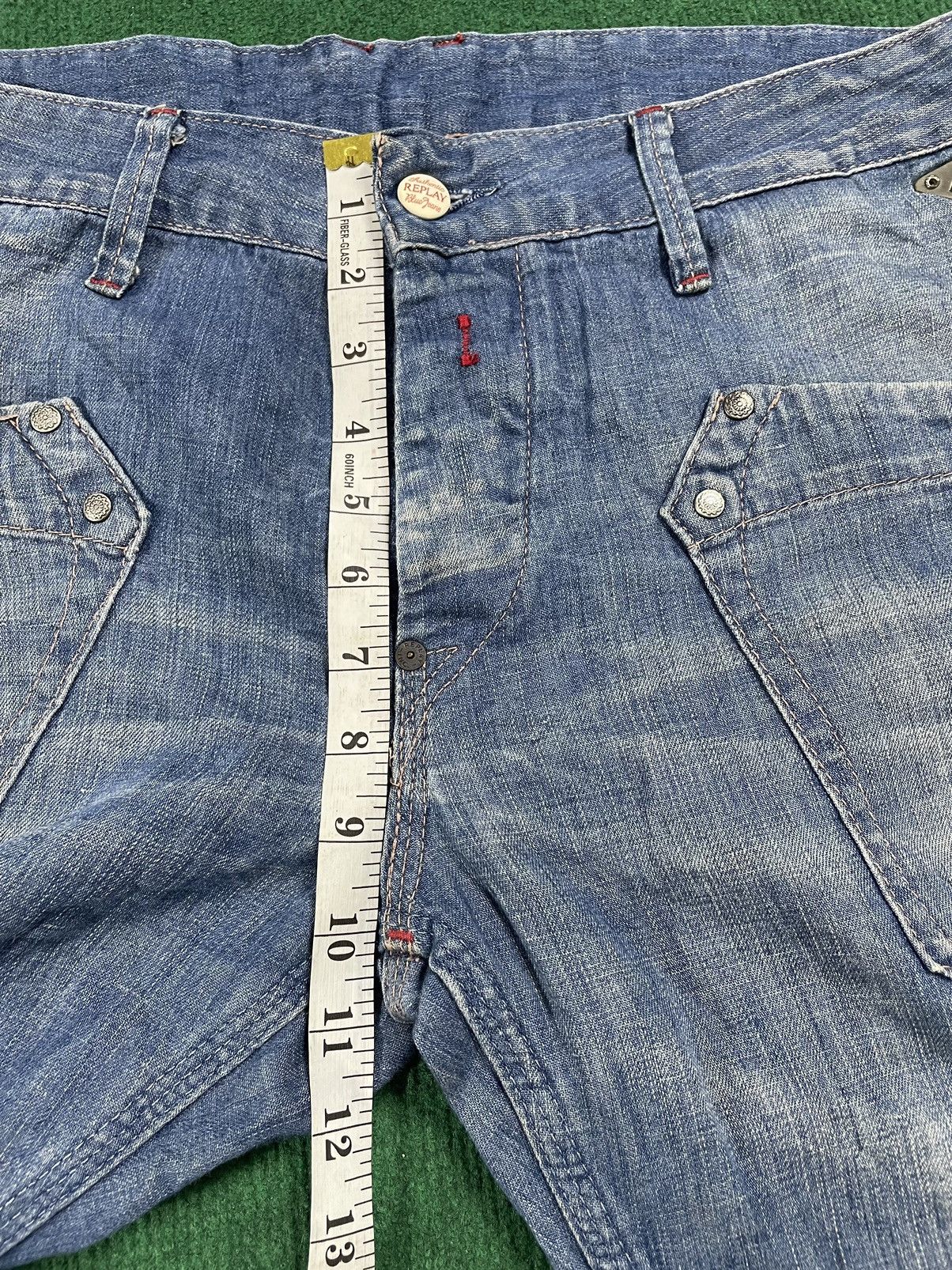 Replay Vintage Replay Wide Leg Jeans Size US 34 / EU 50 - 14 Thumbnail