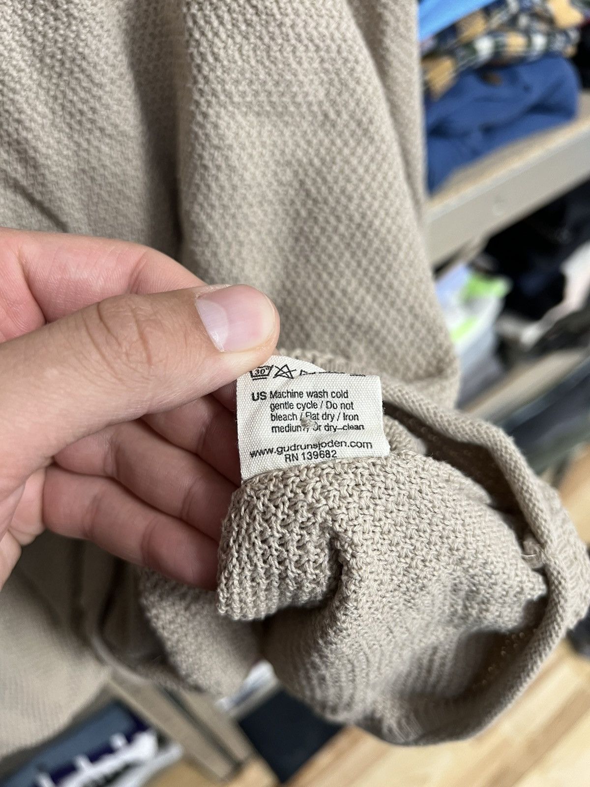 Designer × Japanese Brand Gudrun Sjoden Size XL Knitted Button Cardigan Sweater Sjöden Size XL / US 12-14 / IT 48-50 - 6 Thumbnail
