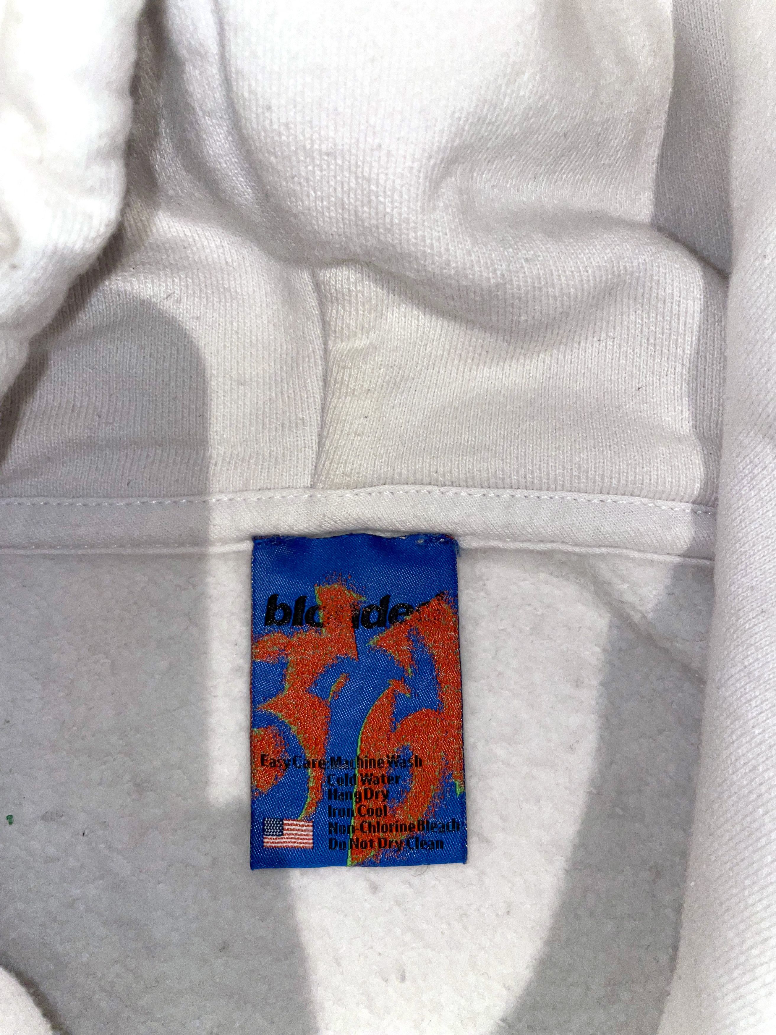 Frank Ocean Large Iceman Hoodie New Classic Logo Tee LSD White Blue Size US L / EU 52-54 / 3 - 3 Thumbnail