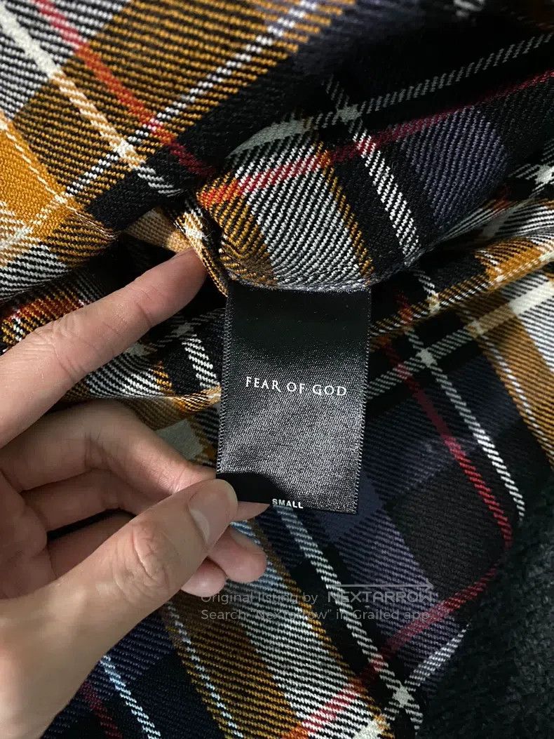 Fear of God Fear of God Yellow plaid wool sweater Size US S / EU 44-46 / 1 - 3 Thumbnail