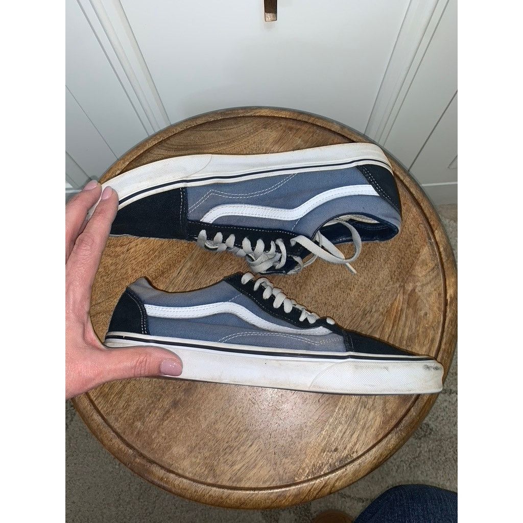 Vans Vans Old Skool Men's Sneakers Navy Blue Suede Size 10.5 Size US 10.5 / EU 43-44 - 9 Thumbnail