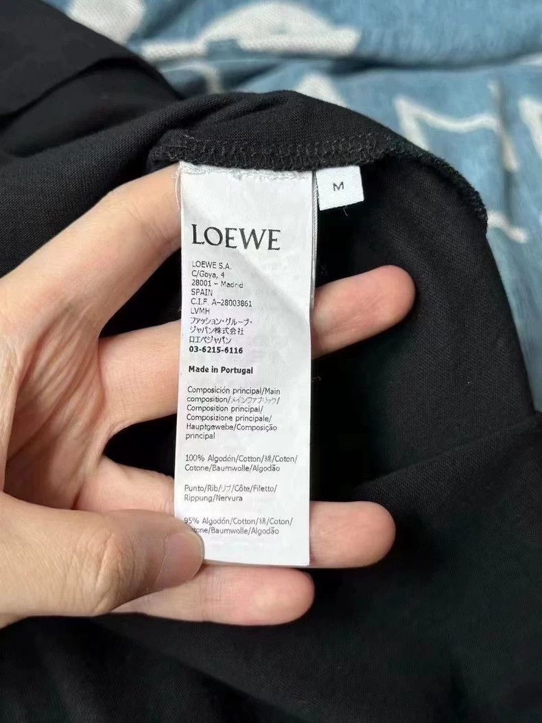 Loewe loewe Black short sleeves 2505-Nextarrow Size US M / EU 48-50 / 2 - 3 Thumbnail