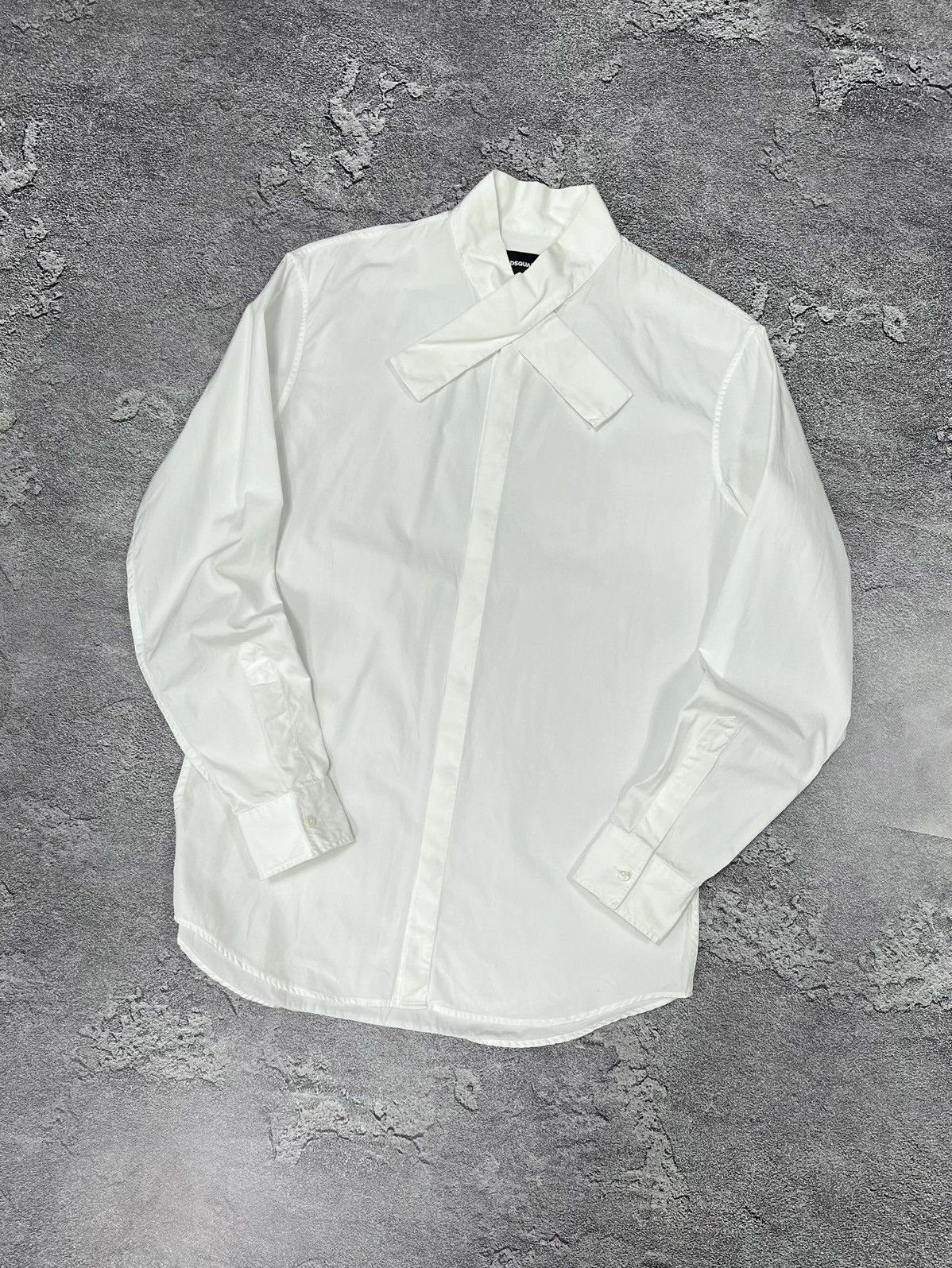 Designer Dsquared Designer collar white shirt Size US S / EU 44-46 / 1 - 3 Thumbnail