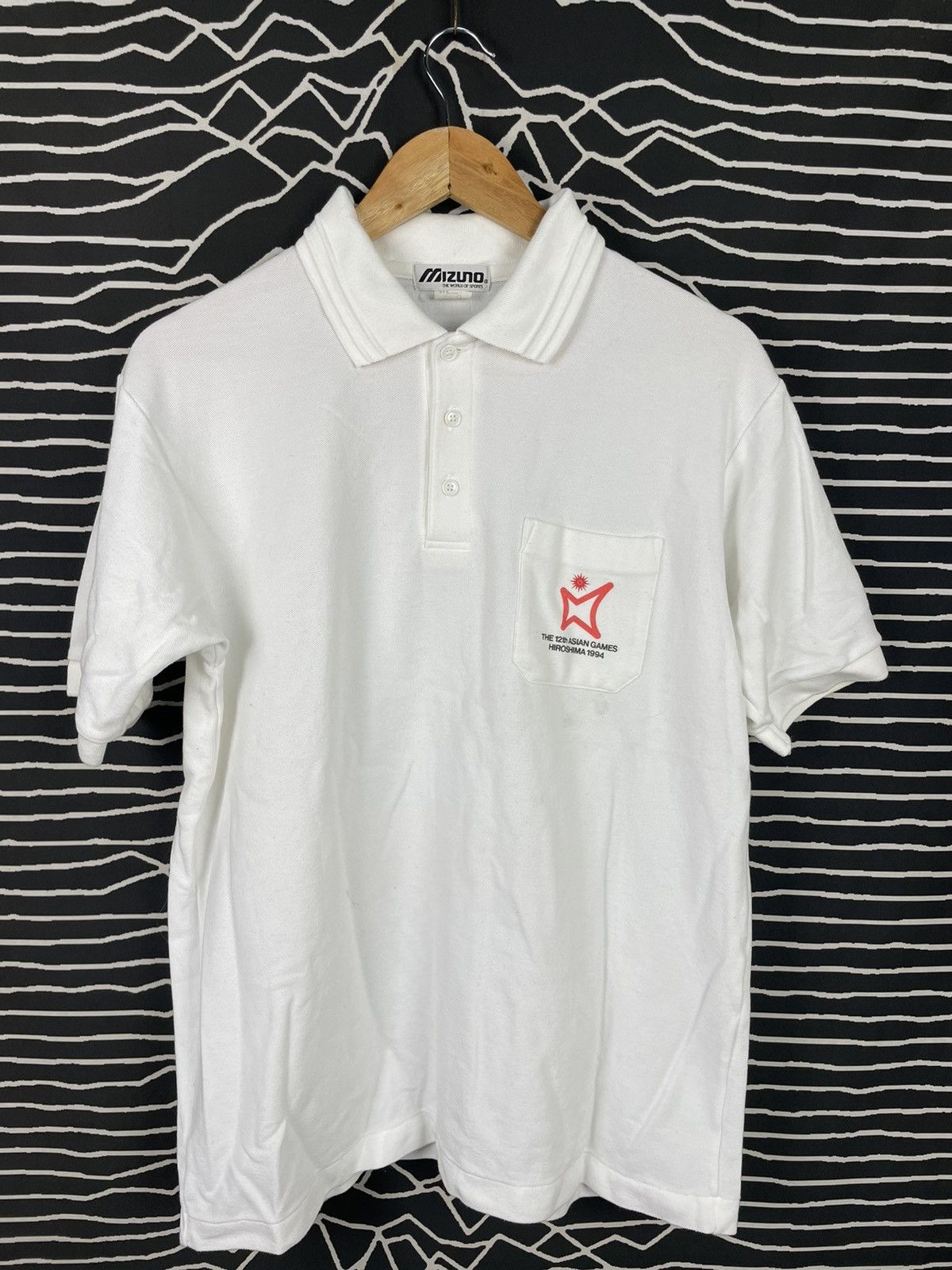 Japanese Brand × Mizuno × Vintage Vintage Mizuno 1994 Asian Games Hiroshima Size US L / EU 52-54 / 3 - 1 Thumbnail