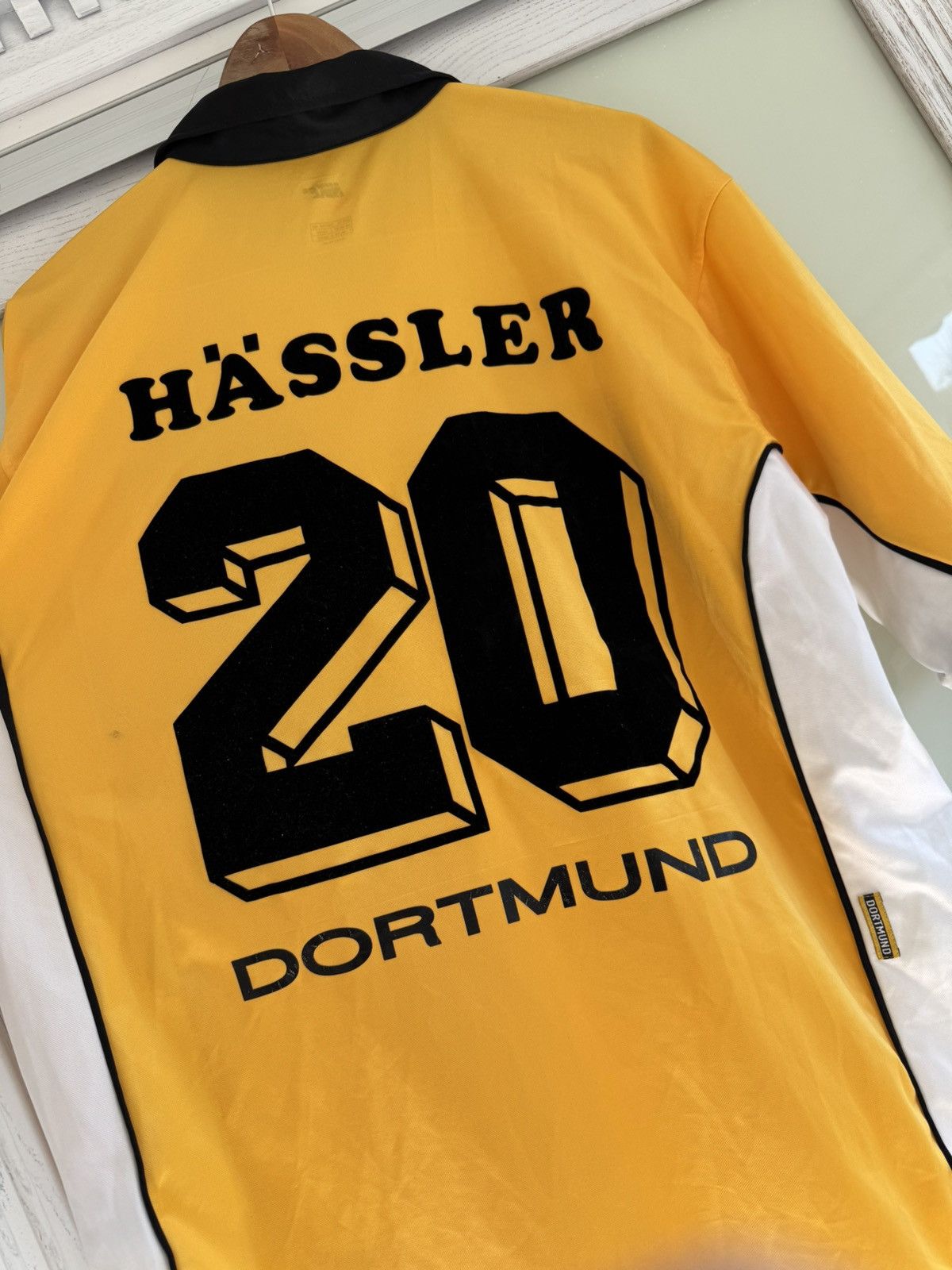 Nike Hassler 20 Borussia Dortmund 1998-1999 Vintage Socce Jersey Size US XL / EU 56 / 4 - 6 Thumbnail