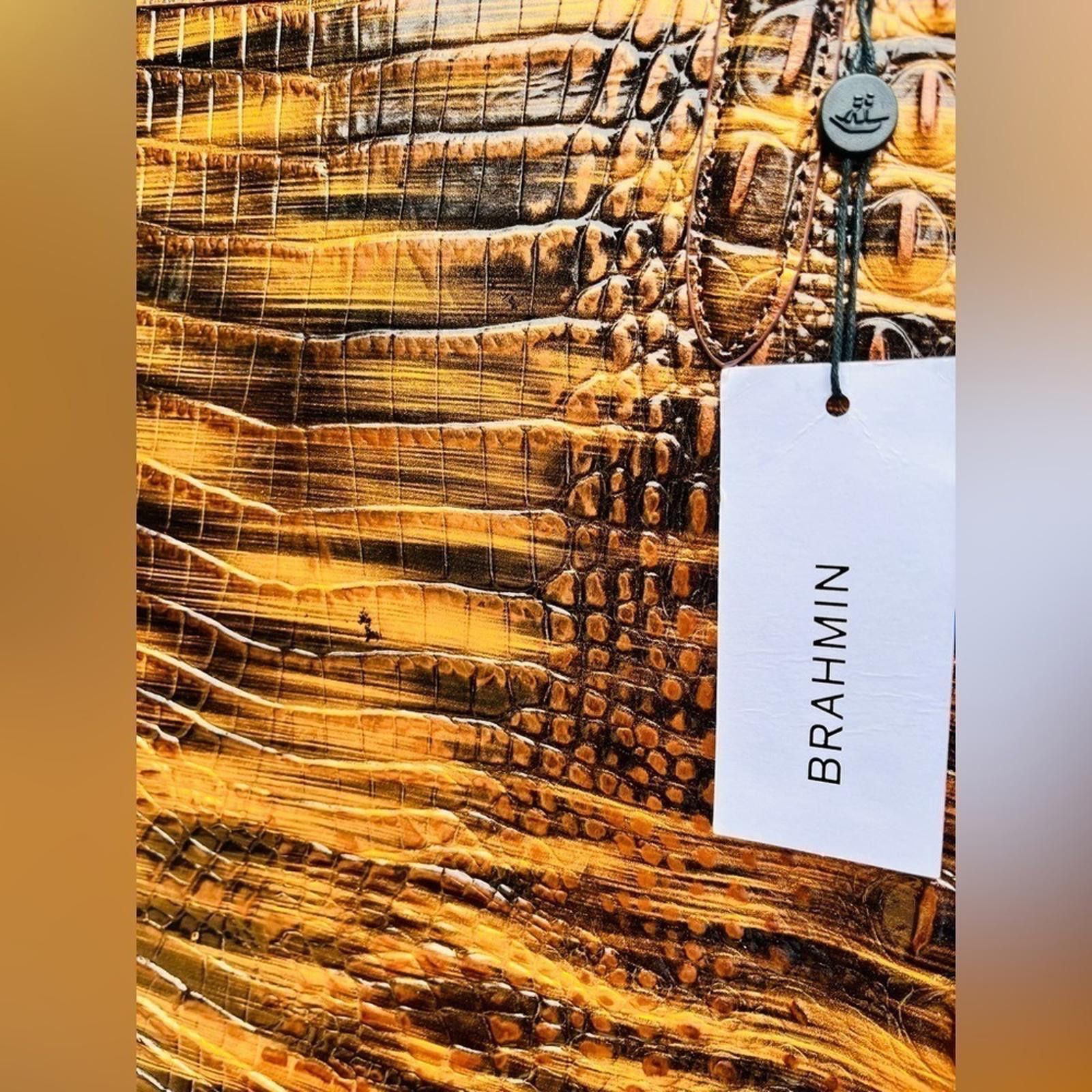 BRAHMIN Brahmin Tigers Eye Melbourne Tote Bag​​​ NWT Size ONE SIZE - 3 Thumbnail