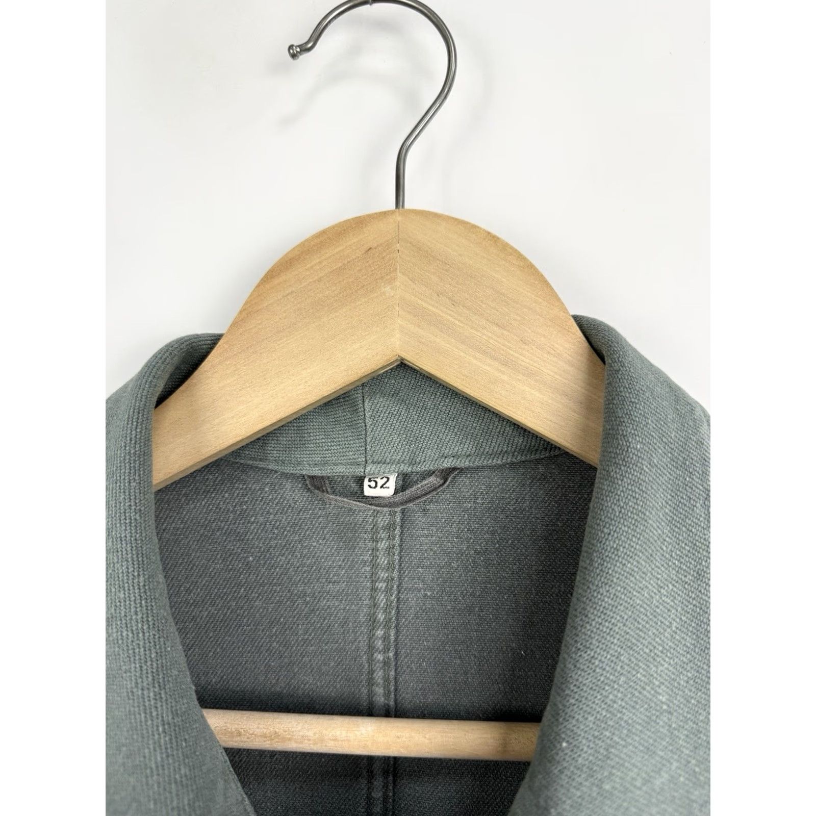 Vintage VINTAGE Swiss Army Military Work Jacket WSB Qualite 70s Jacket Men Green 52 Size US L / EU 52-54 / 3 - 6 Thumbnail