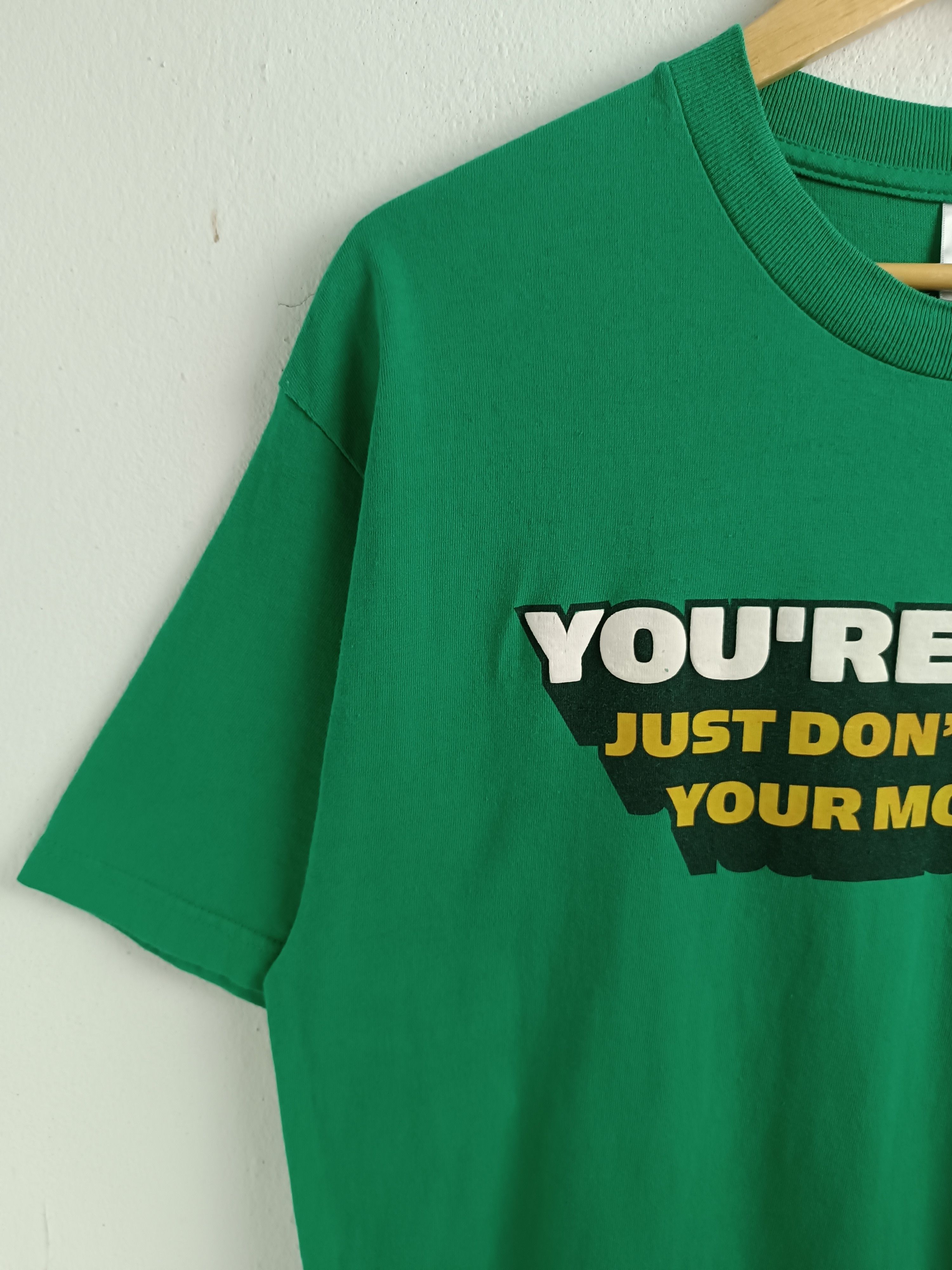 Vintage VINTAGE Y2K YOU CUTE JUST DONT OPEN YOUR MOUTH FUNNY HUMOR T Size US L / EU 52-54 / 3 - 5 Thumbnail