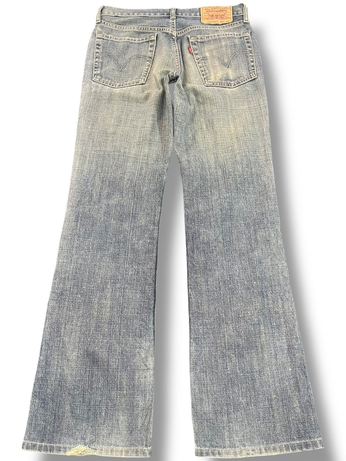 LVC × Levi's × Levi's Vintage Clothing Vintage Levi’s 517-03 Flare Ripped Distressed Denim Size US 29 - 5 Thumbnail