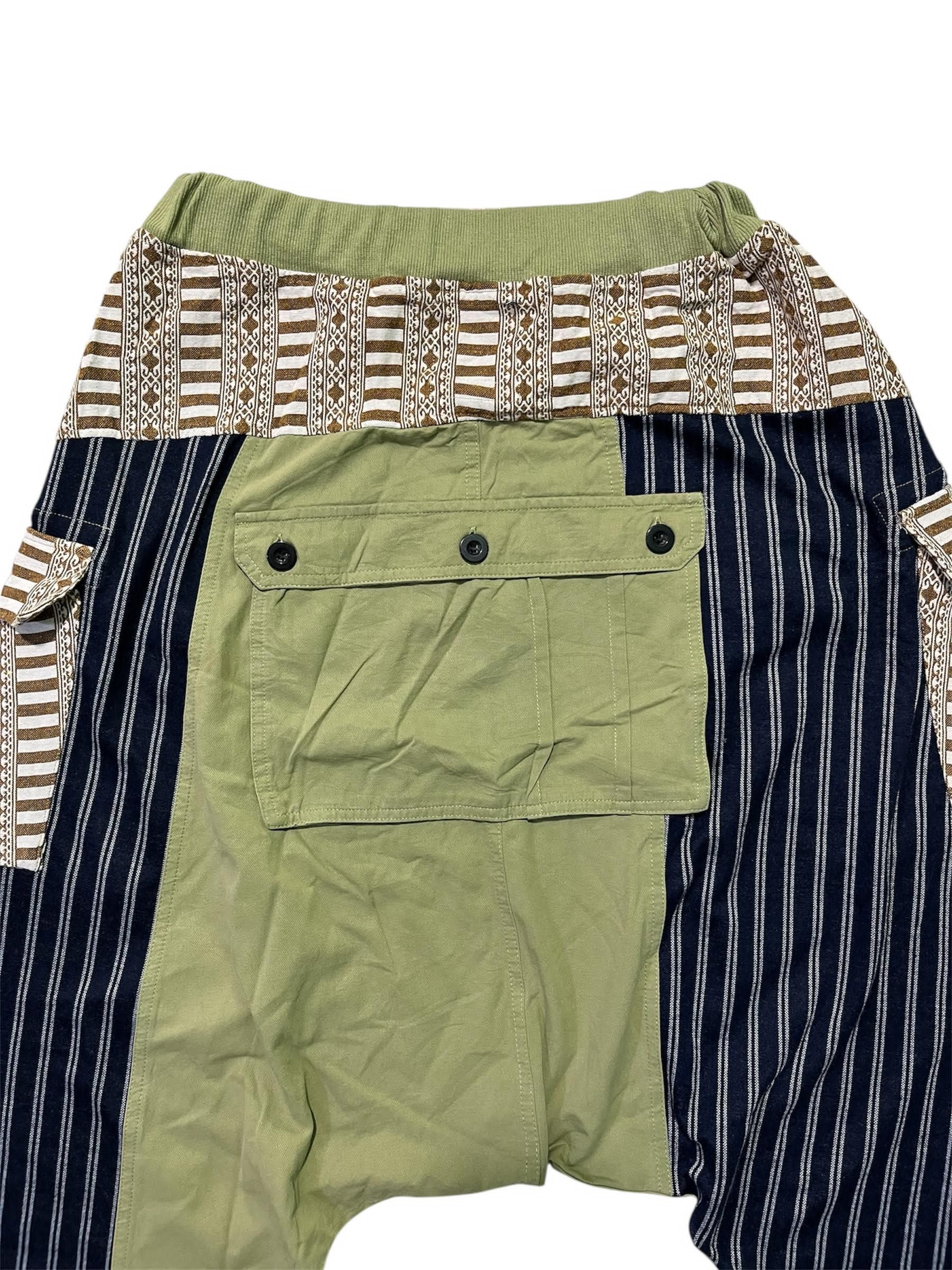 Kapital Amina Cropped Monkey Pants Size US 27 - 4 Thumbnail