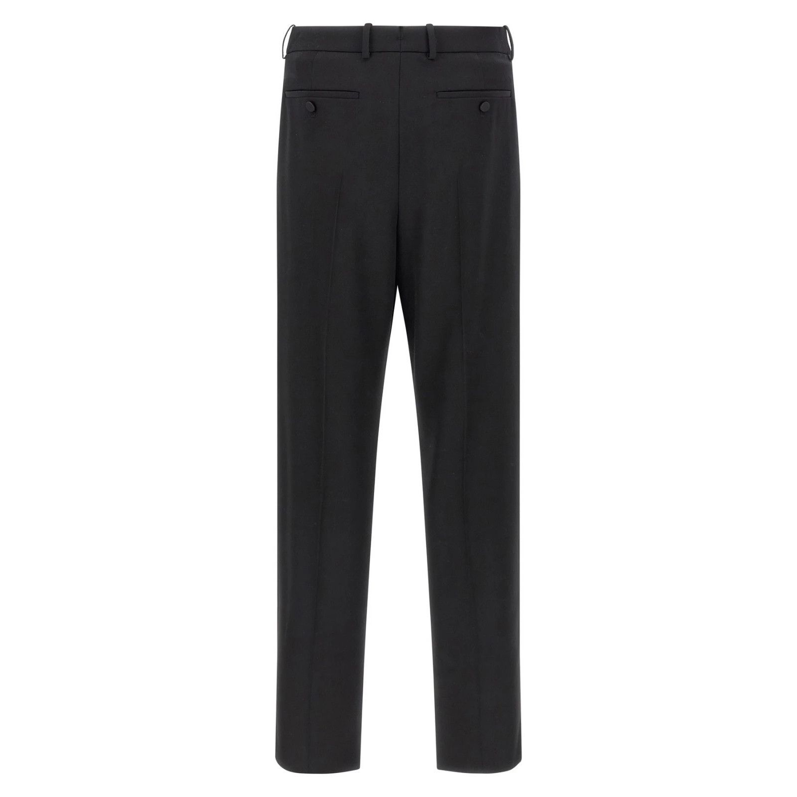 Saint Laurent Paris SAINT LAURENT Smocking Black Wool Pants New & Authentic (Men Size US 36 / EU 52 - 2 Thumbnail
