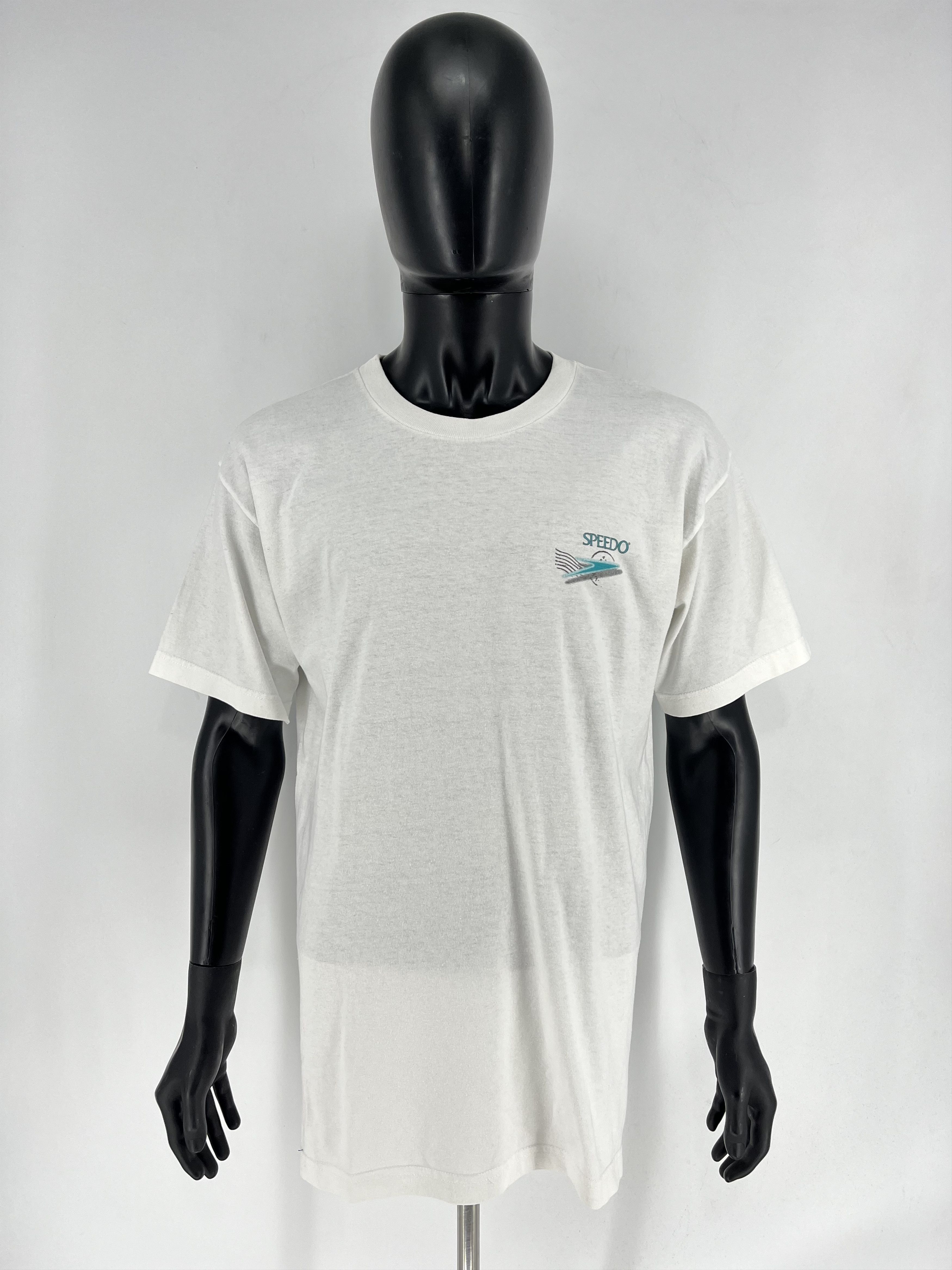 Speedo T shirt Vintage Speedo 1999 L Timbre Nature Dauphin Size US L / EU 52-54 / 3 - 2 Thumbnail