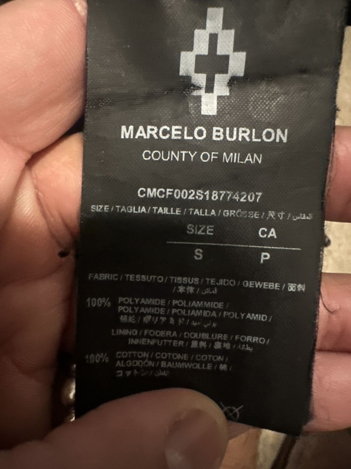 Marcelo Burlon Marcelo Burlon Cropped Nylon Trouser Size US 30 / EU 46 - 6 Thumbnail