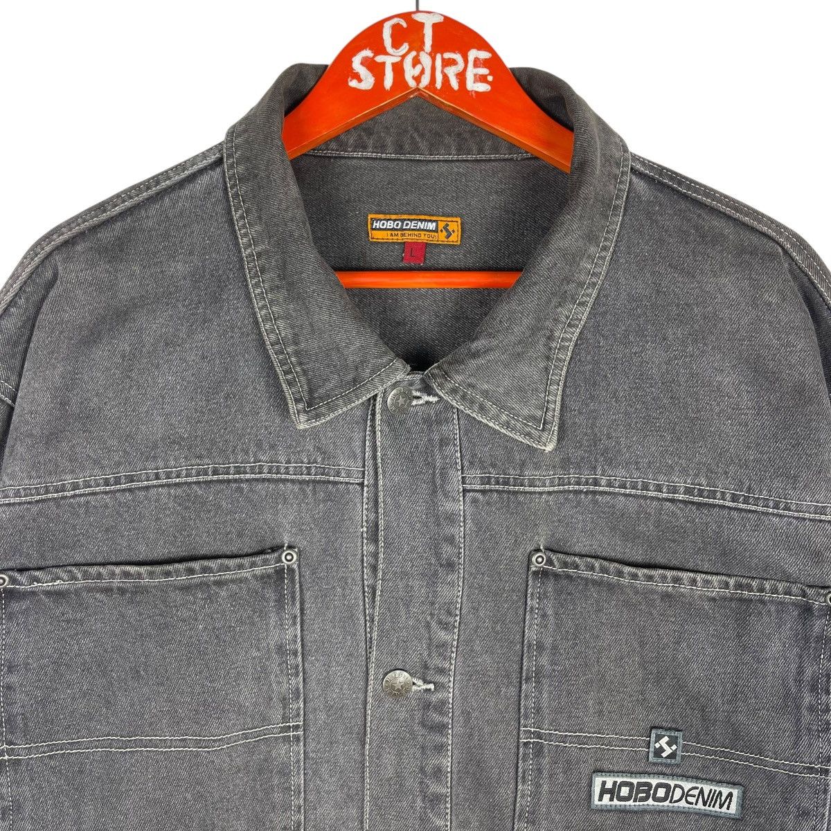 Hobo Vintage Hobo Denim Chore Jacket Size L Size US L / EU 52-54 / 3 - 3 Thumbnail