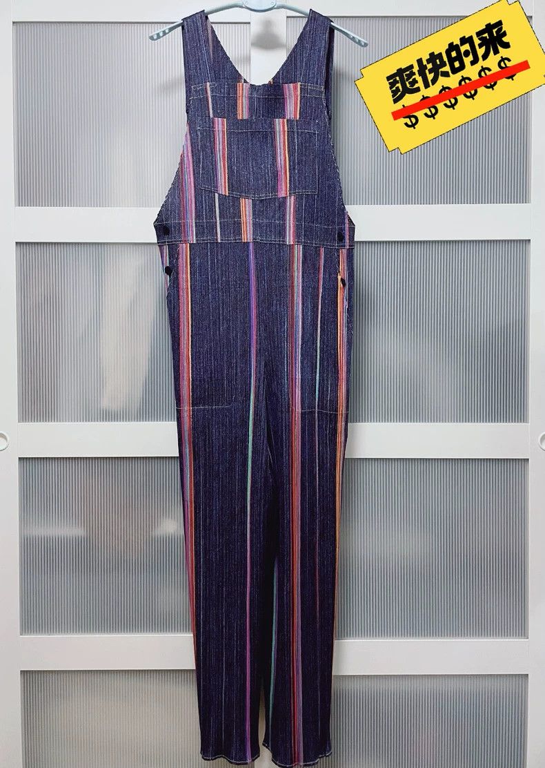 Pleats Please Issey Miyake Issey Miyake size:3 Vintage jumpsuits Size 42" / US 20 - 1 Thumbnail