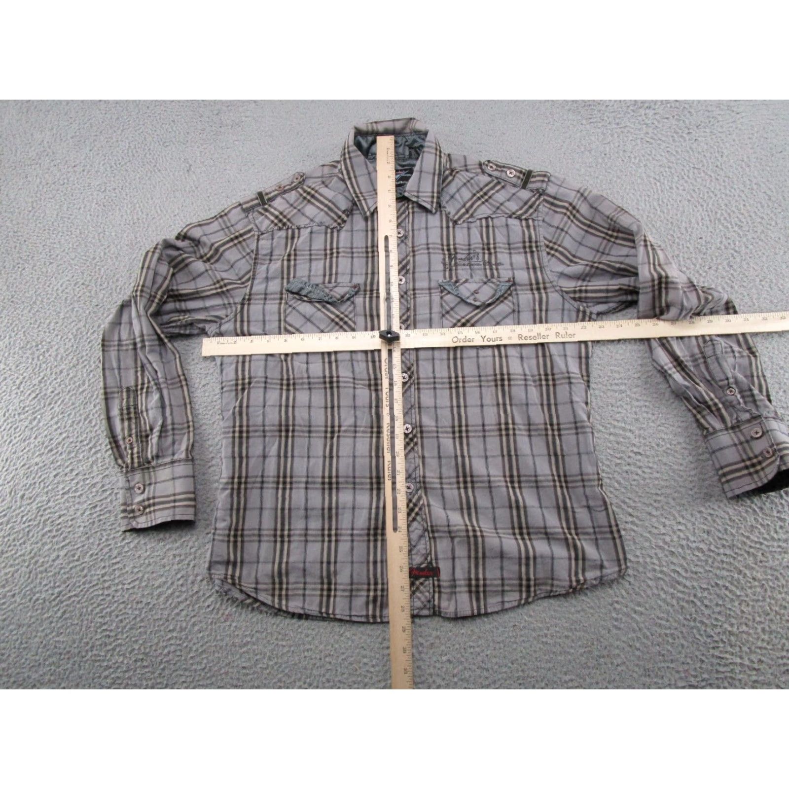 Fender VINTAGE Fender Rock And Roll Religion Button Up Shirt Mens Size L Grunge Y2K Size US L / EU 52-54 / 3 - 5 Thumbnail