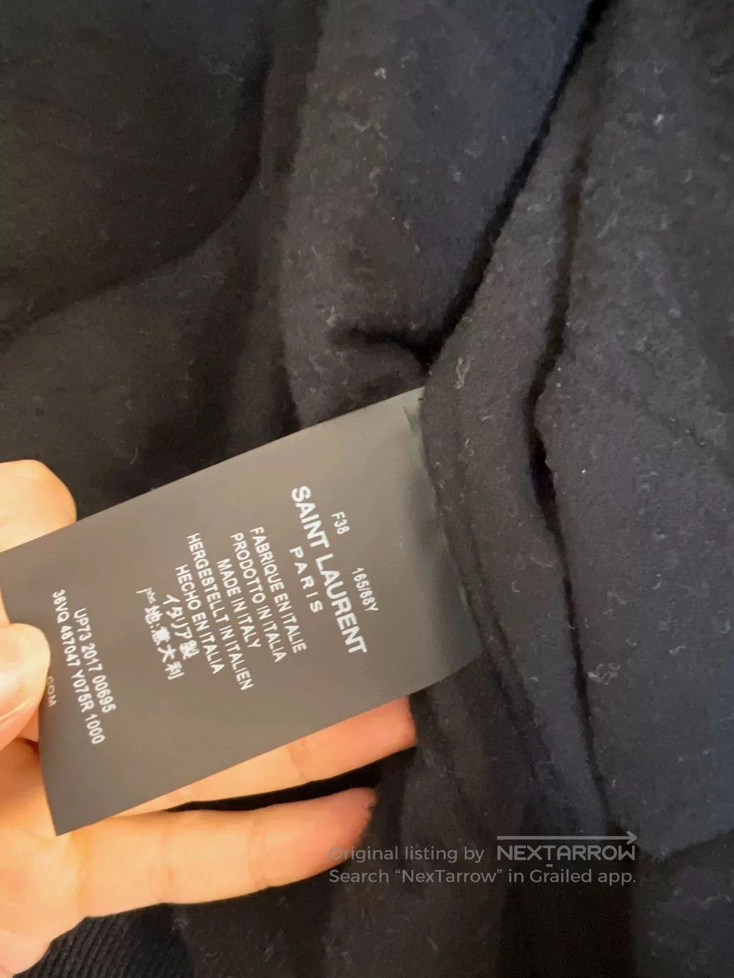 Saint Laurent Paris Saint Laurent SLP Embroidered Pilot Jacket. Size S / US 4 / IT 40 - 6 Thumbnail